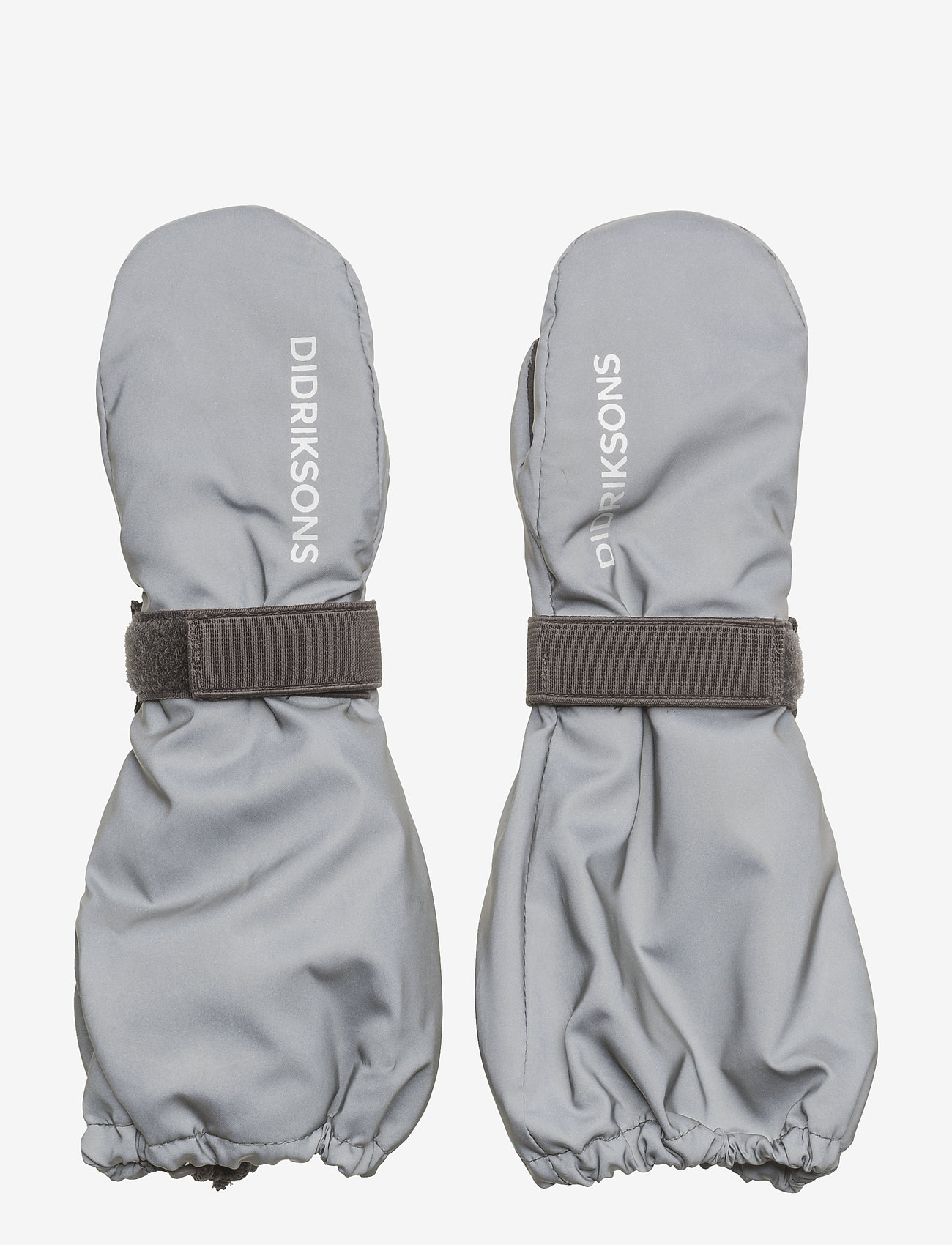 Didriksons - BIGGLES REFL.MITTENS - silver - 0