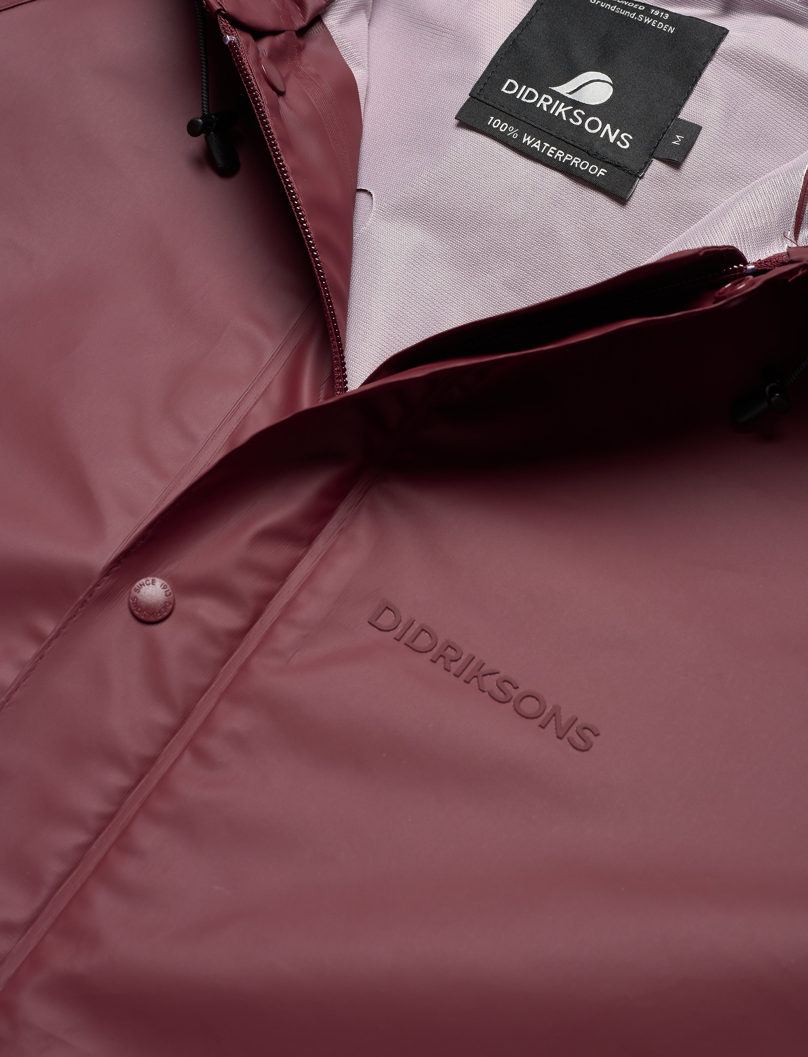 Didriksons - AVON USX JKT - anemon red - 2