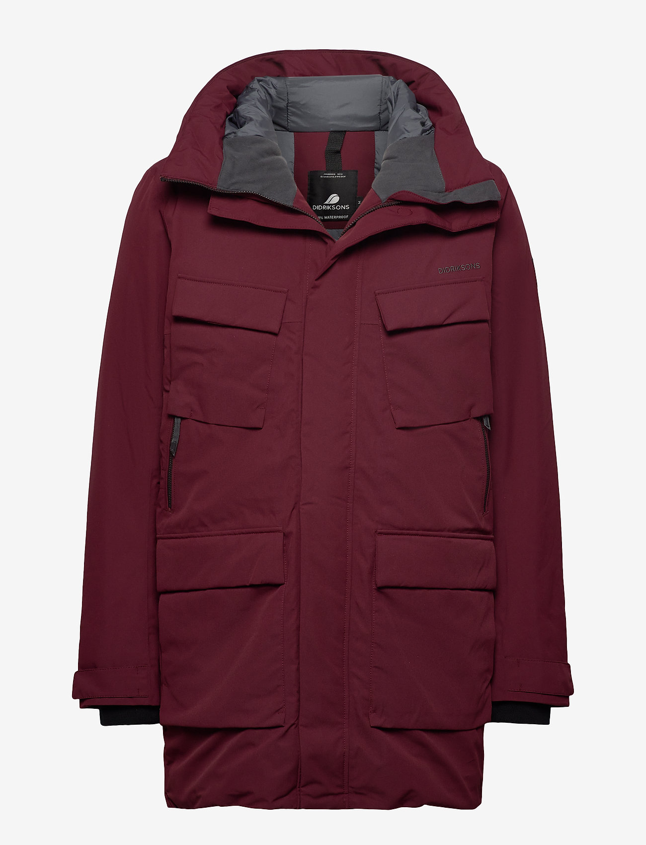 Didriksons - DREW USX PARKA 3 - anemon red - 0