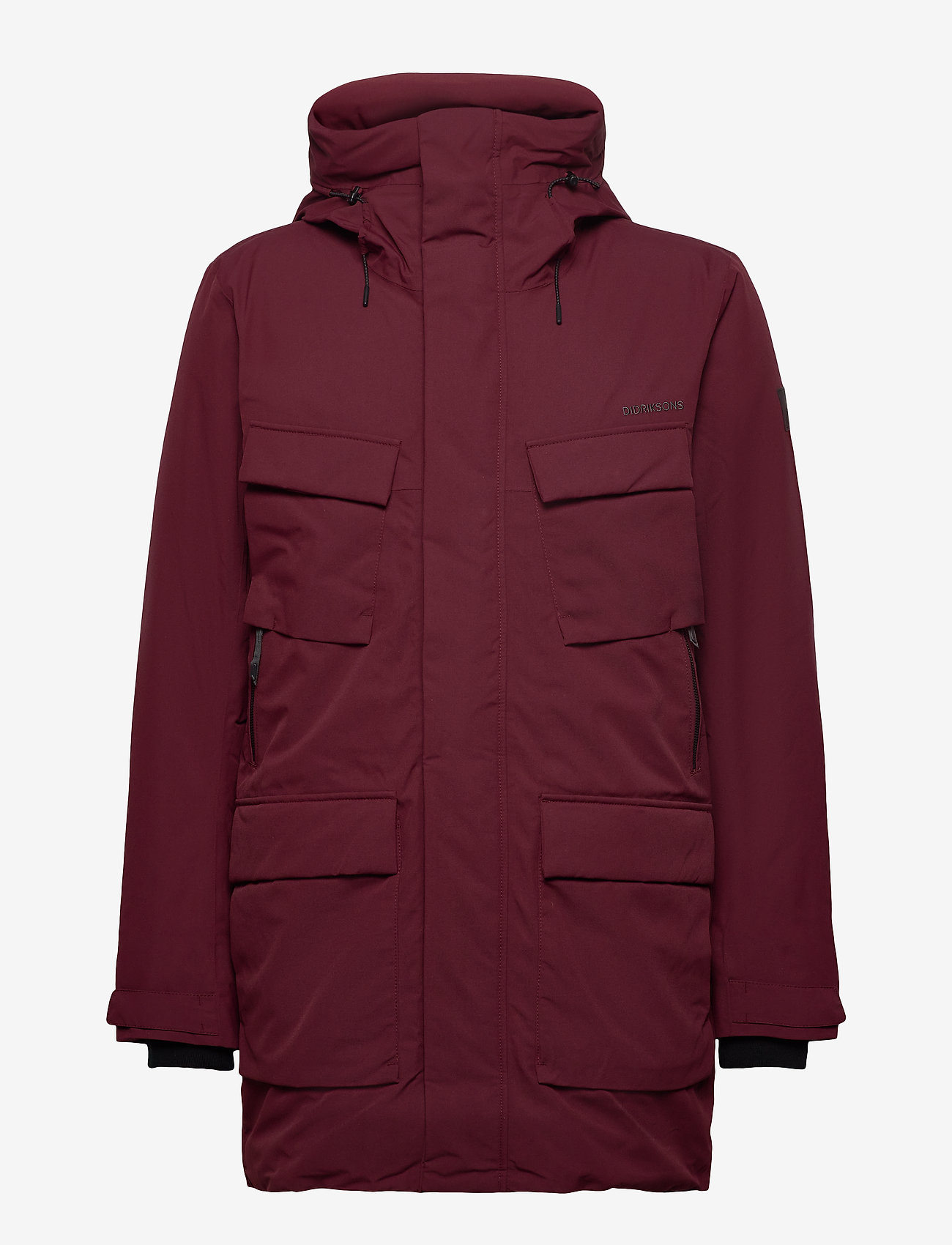 Didriksons - DREW USX PARKA 3 - anemon red - 1