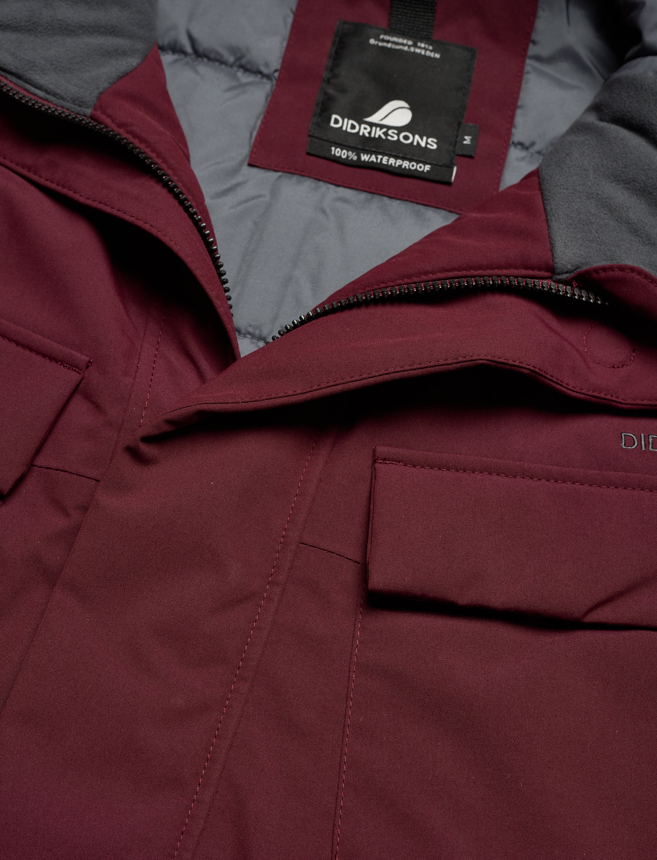 Didriksons - DREW USX PARKA 3 - anemon red - 3