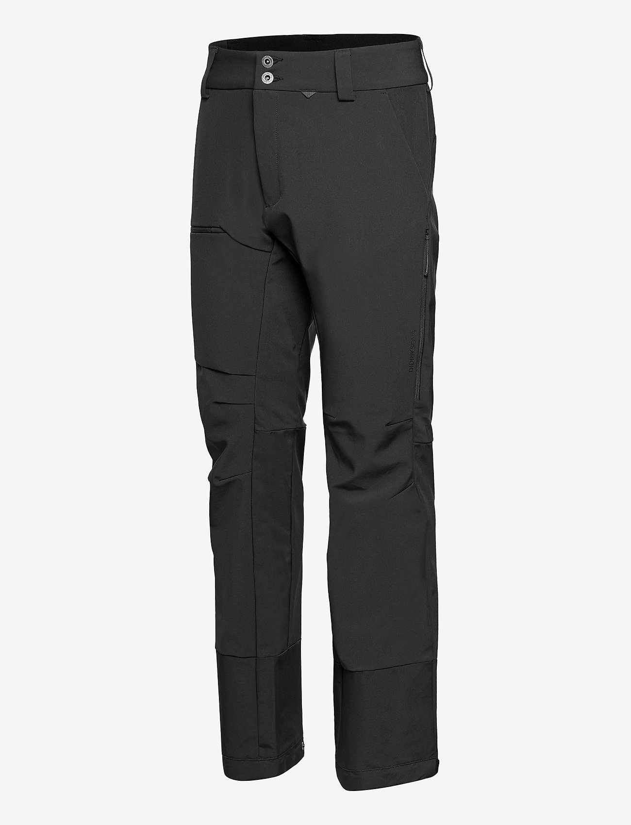 Didriksons - BENGT USX PANTS 2 - black - 2