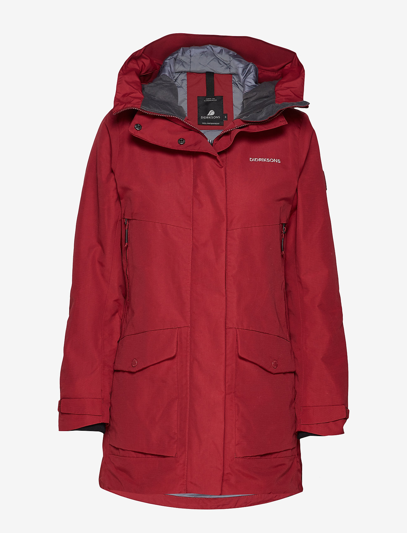 Didriksons - FRIDA WNS PARKA 3 - element red - 0