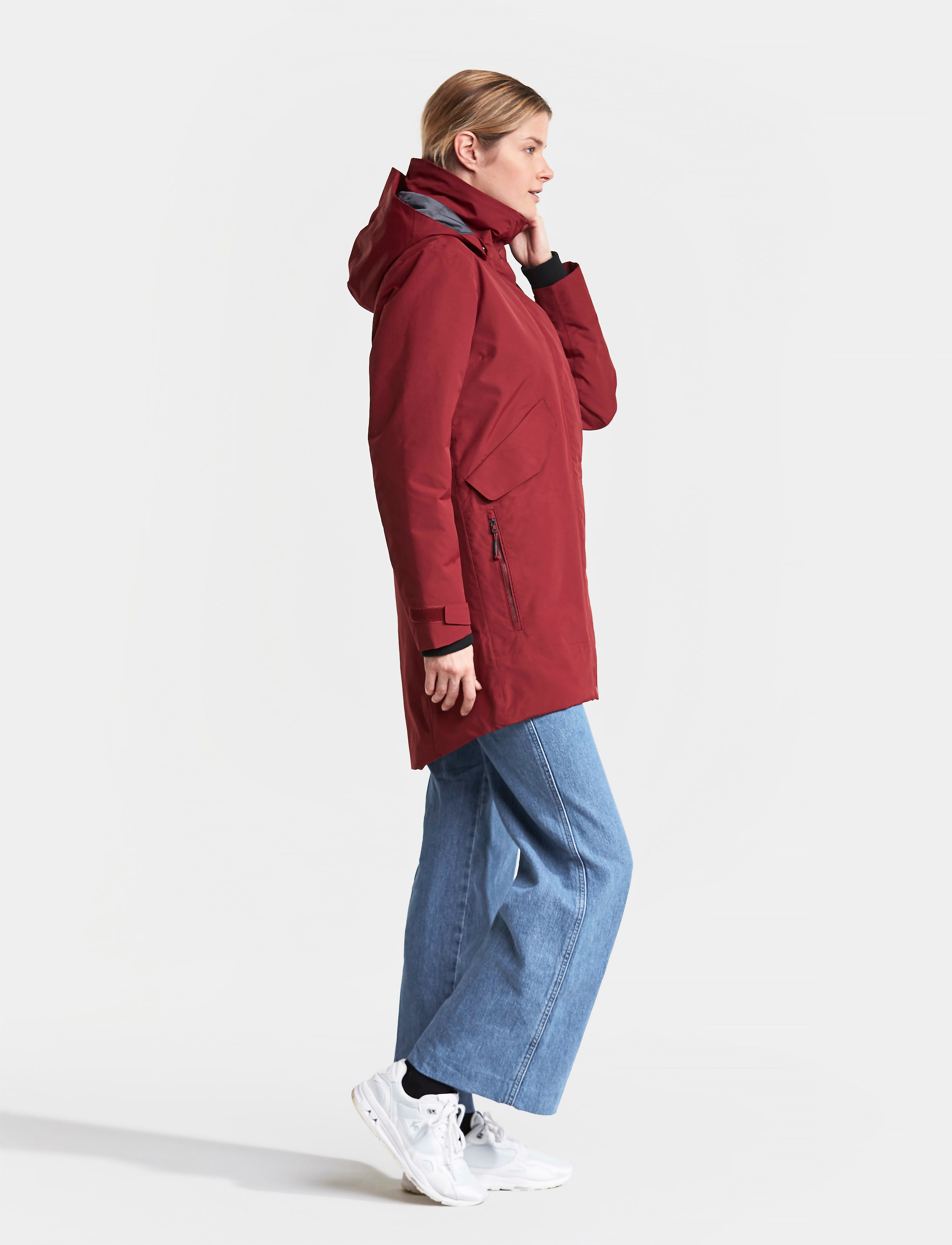 Didriksons - TANJA WNS PARKA 3 - element red - 5