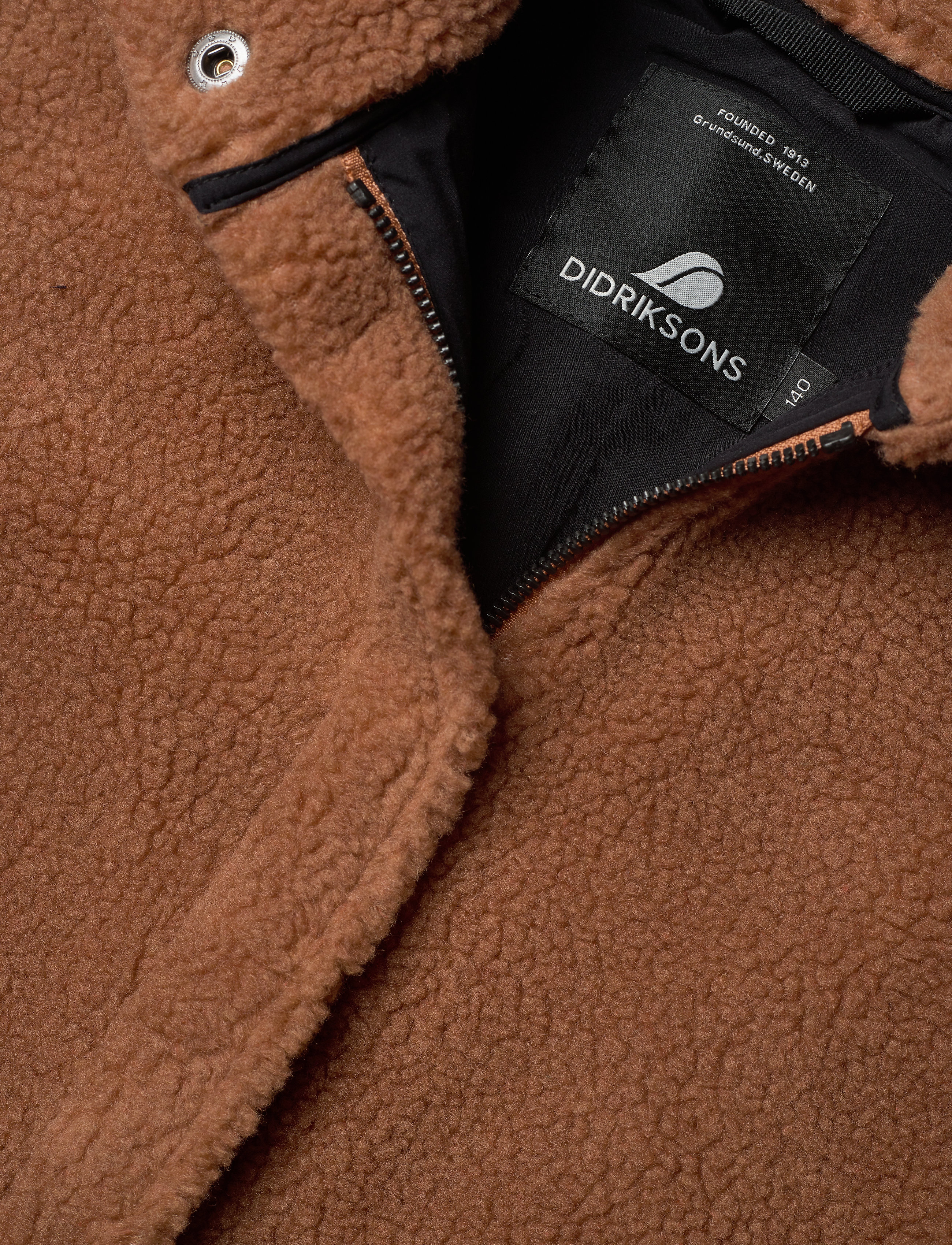 Didriksons - BERN GS YT JKT - toffee brown - 3