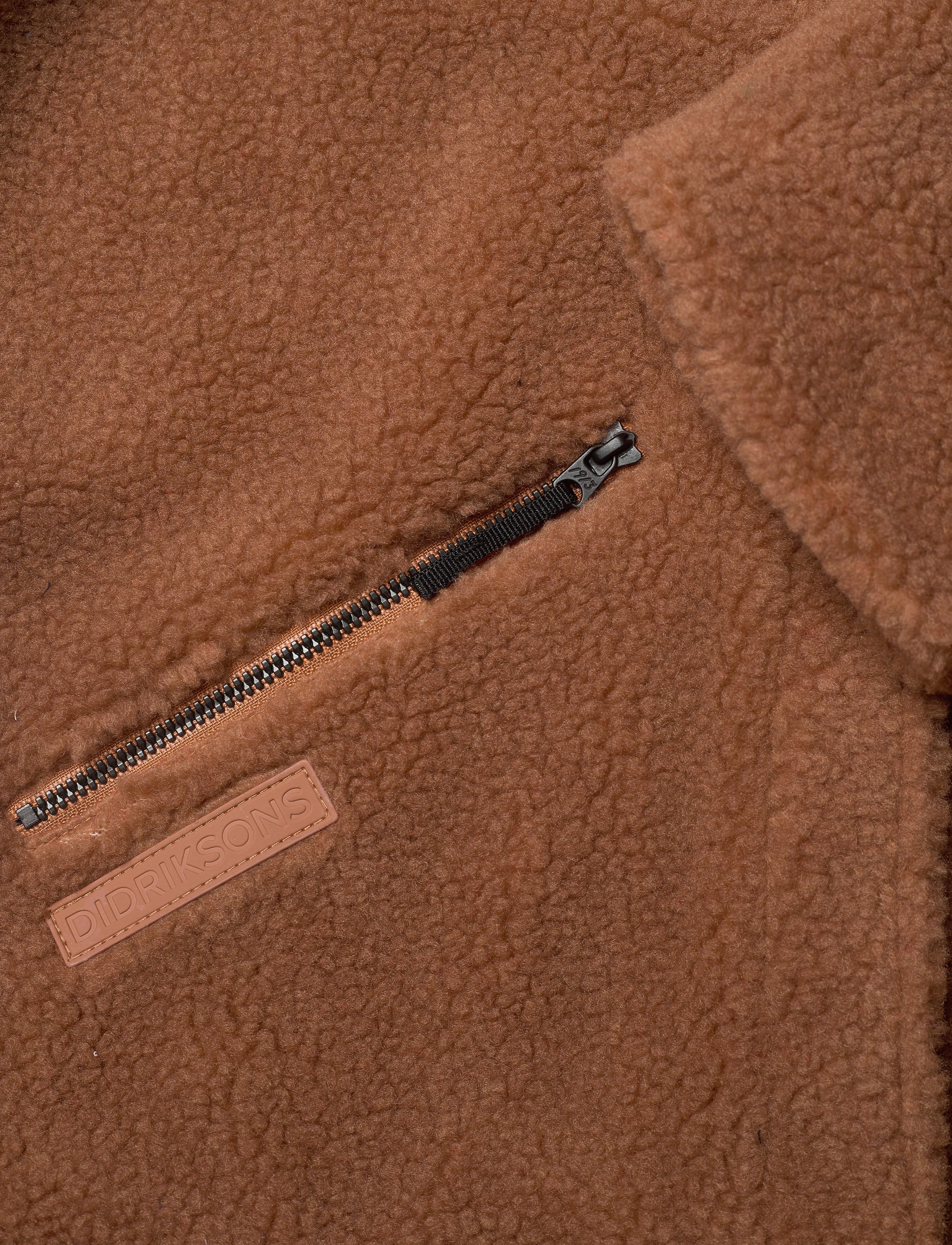 Didriksons - BERN GS YT JKT - toffee brown - 4
