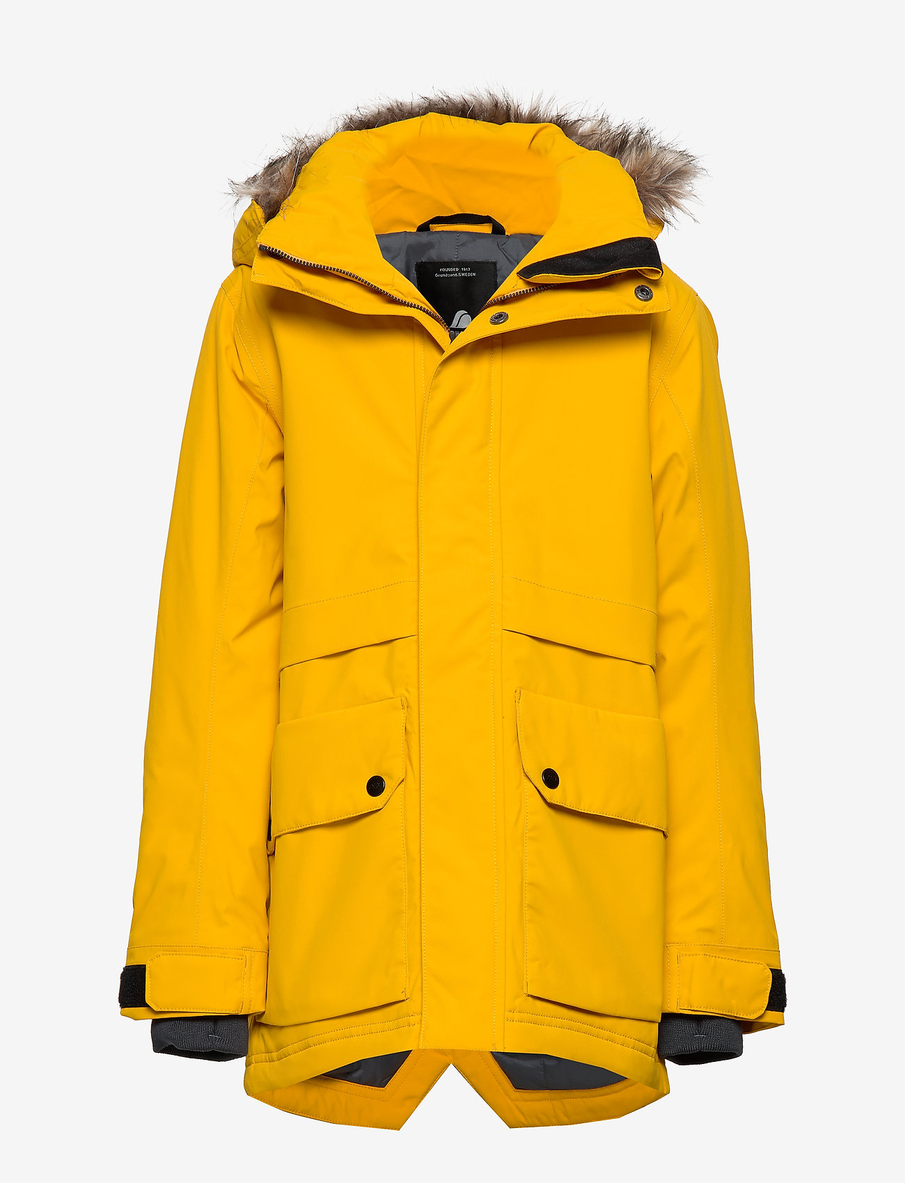 Didriksons - GTEBORG BS YT PARKA - yellow ochre - 0