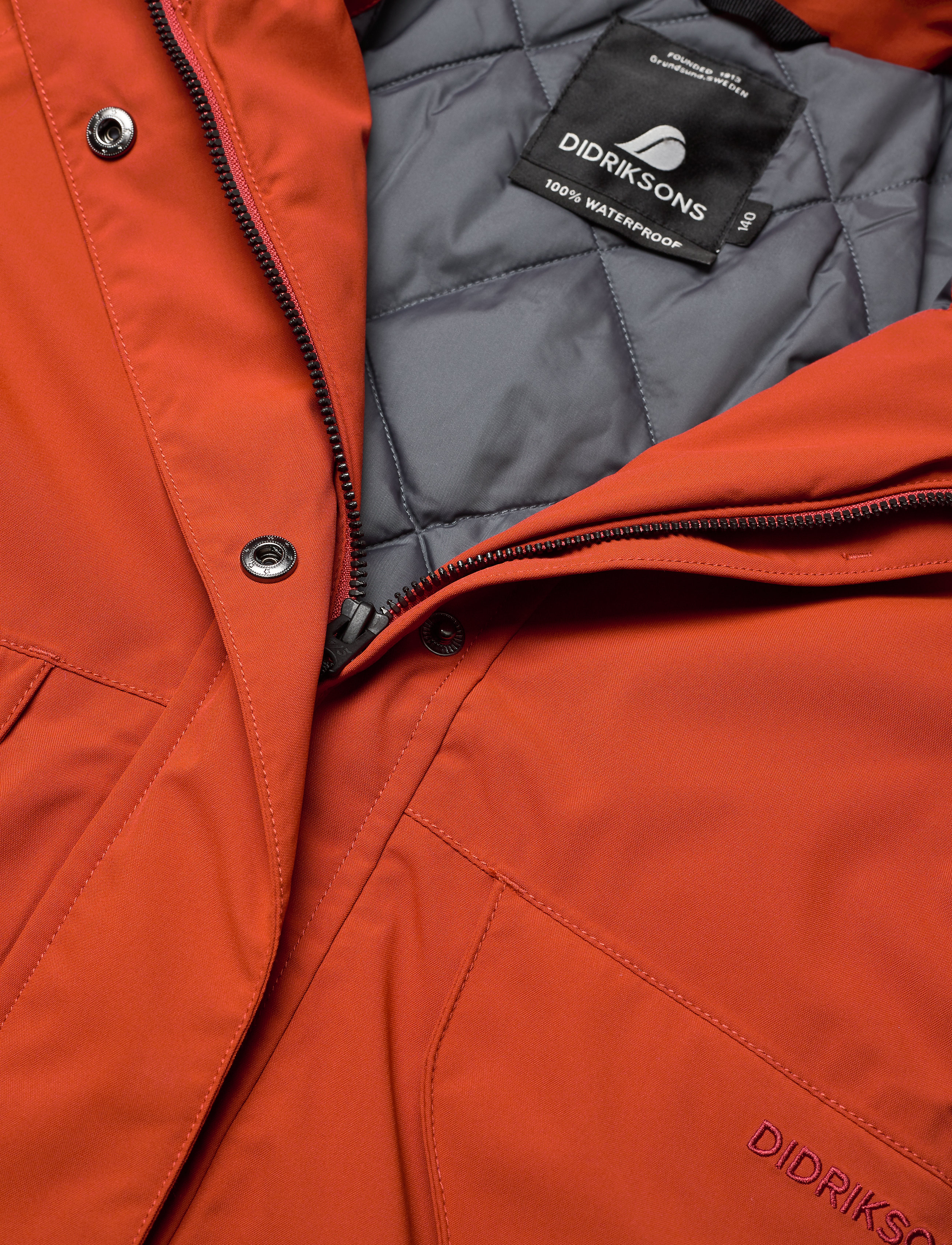 Didriksons - LISSABON GS YT PARKA - ember red - 4