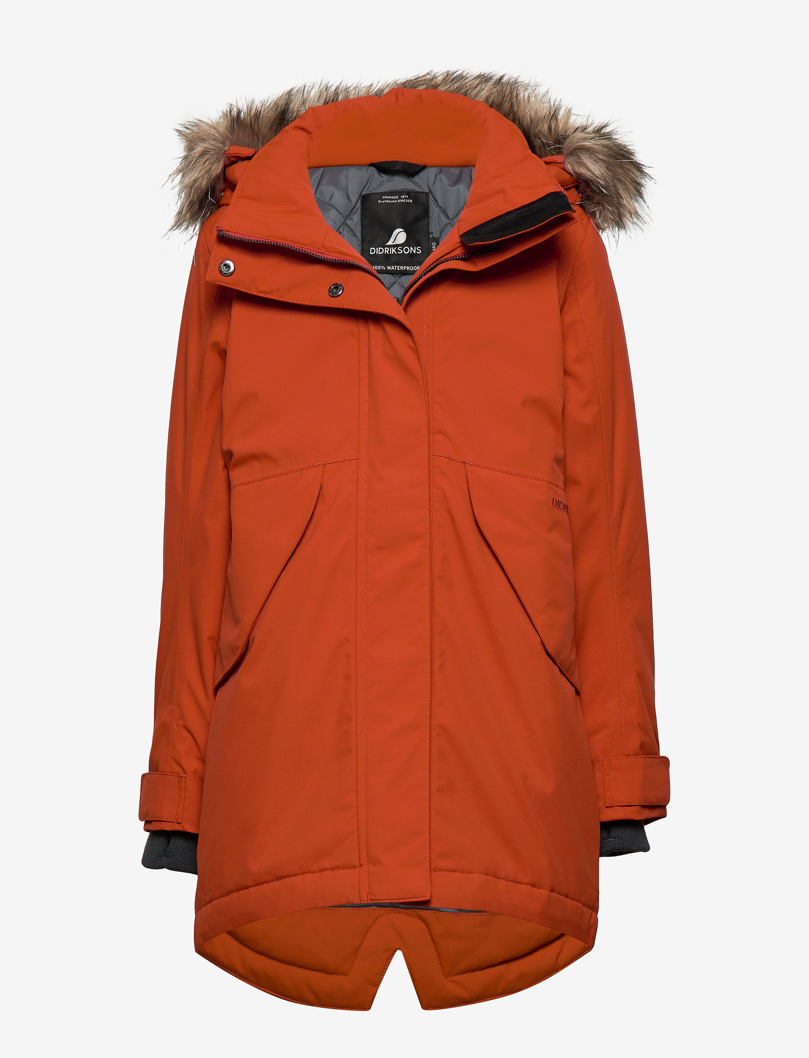Didriksons - LISSABON GS YT PARKA - ember red - 0