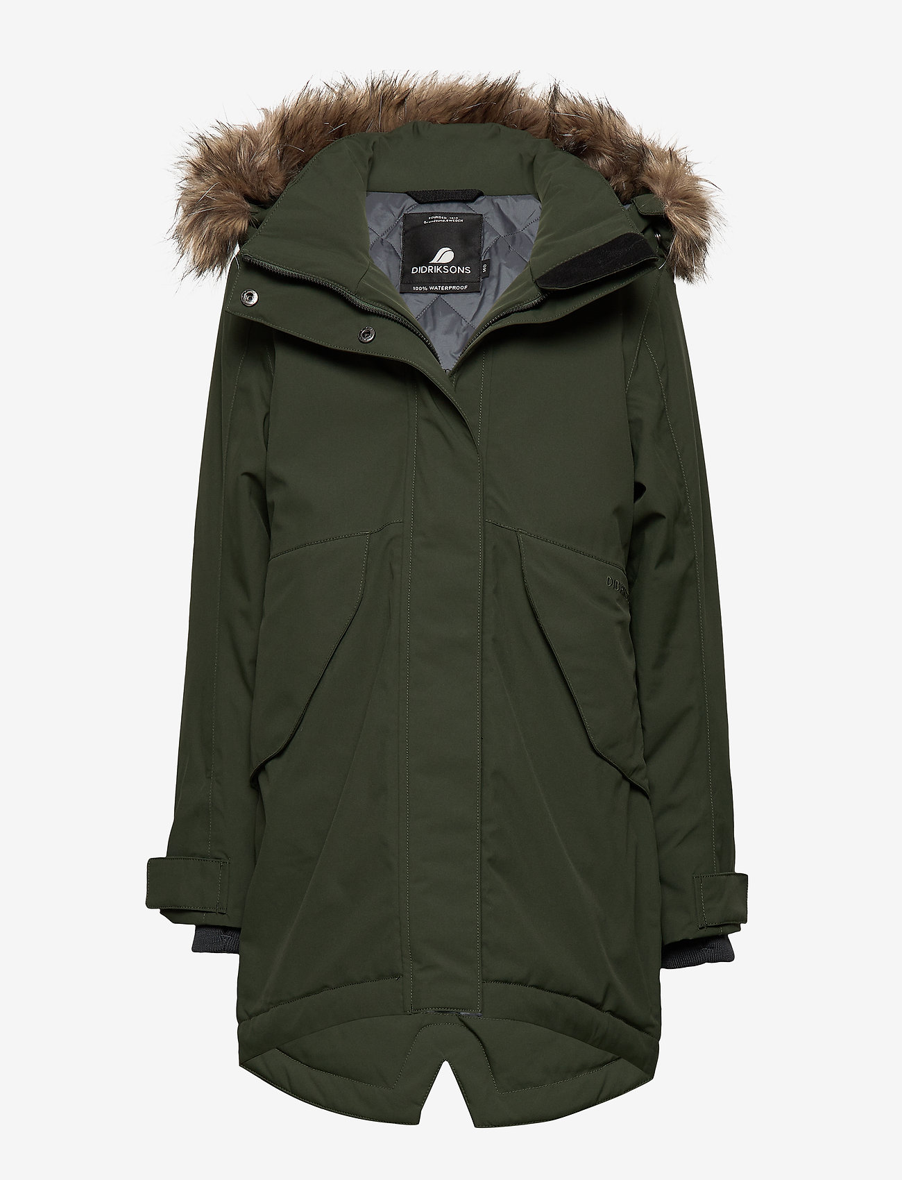 Didriksons - LISSABON GS YT PARKA - spruce green - 0
