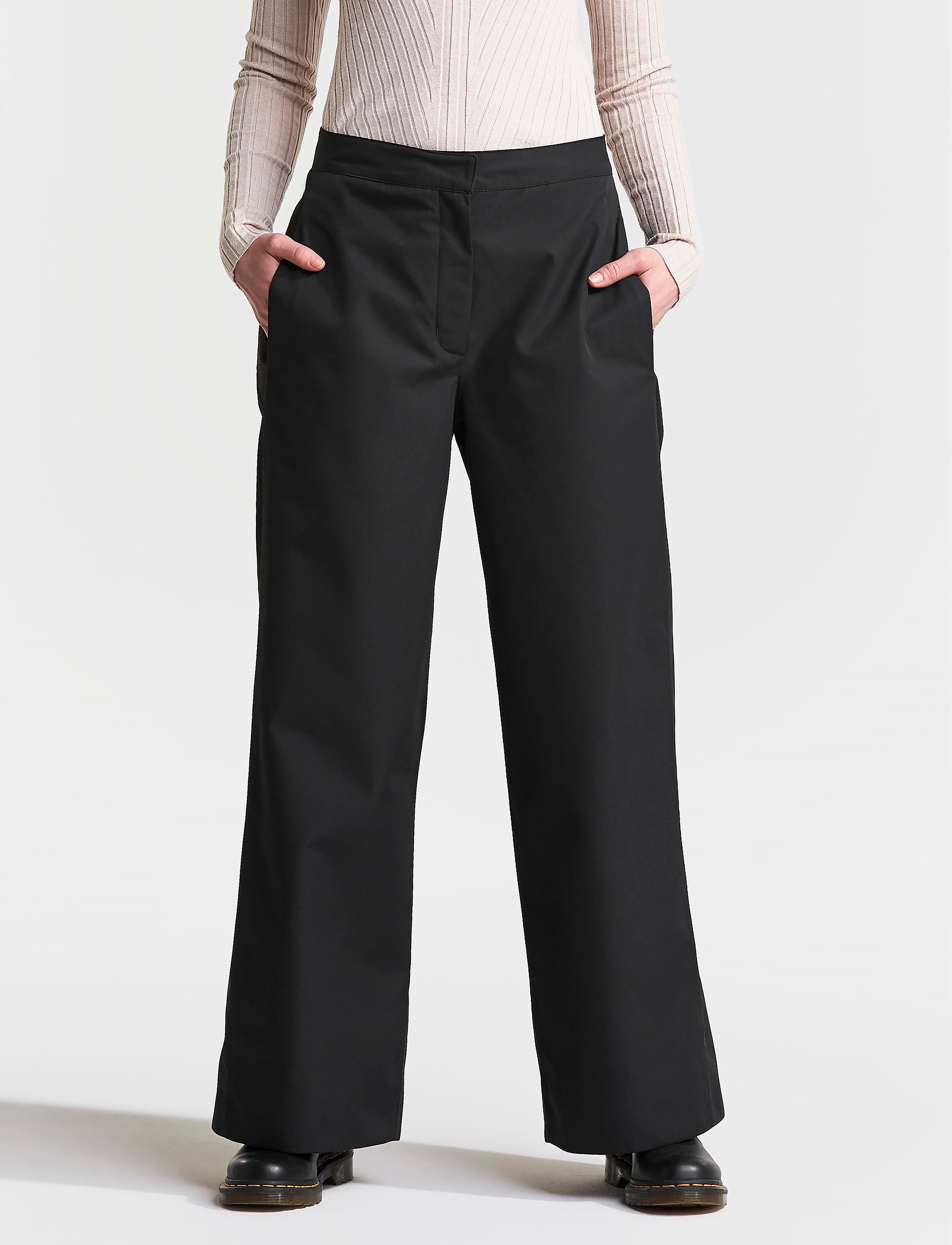 Didriksons - MALVINA WNS PANTS - black - 3