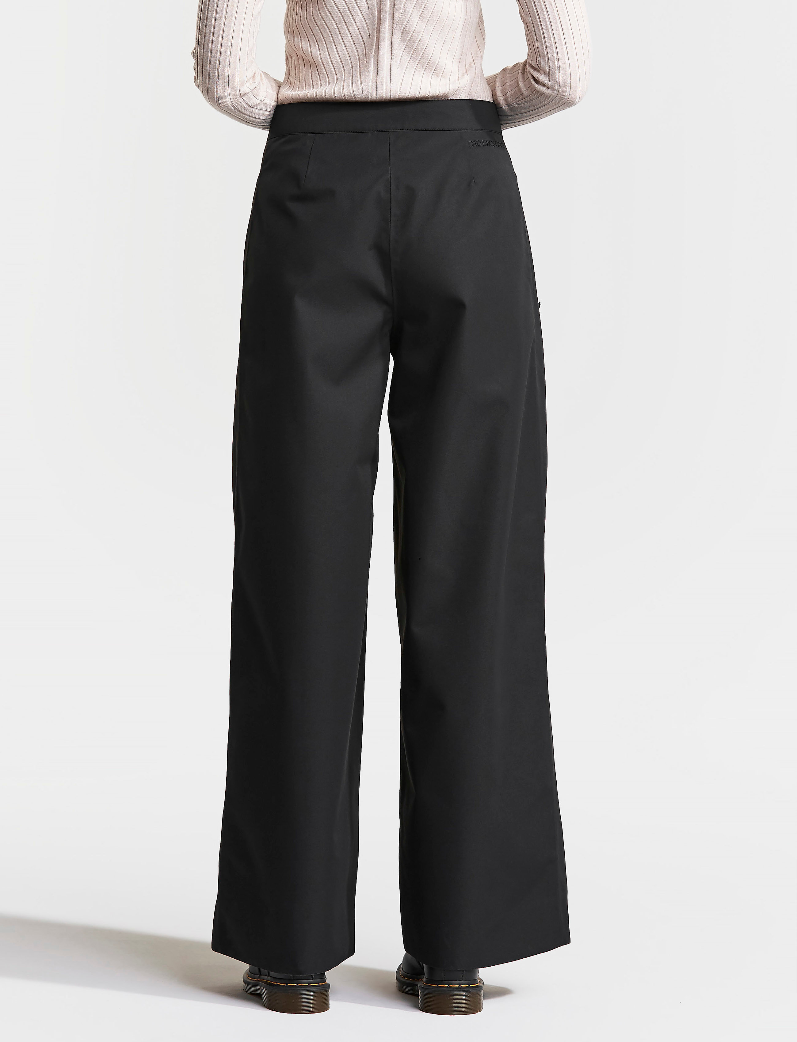 Didriksons - MALVINA WNS PANTS - black - 5