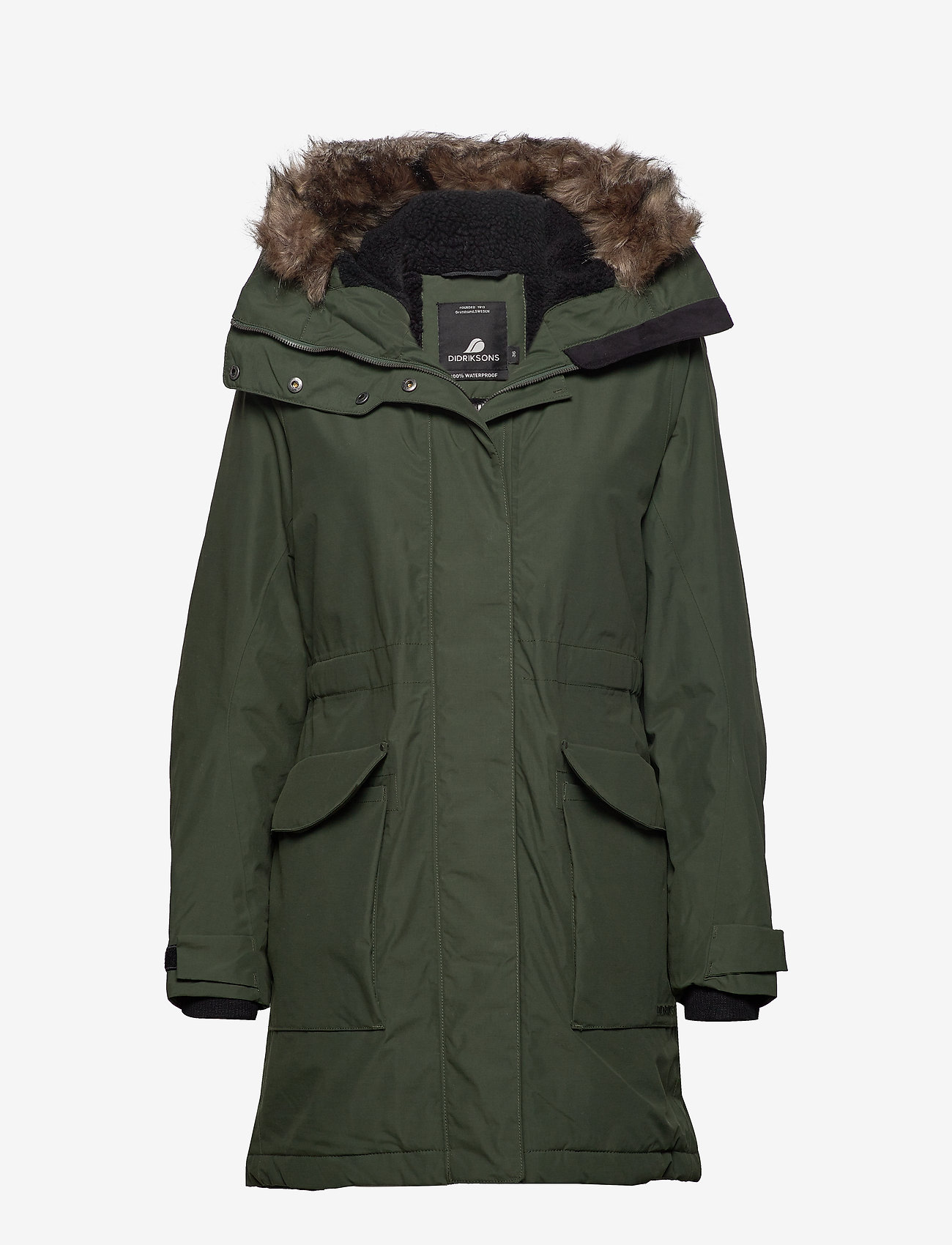 Didriksons - MEJA WNS PARKA 3 - spruce green - 0