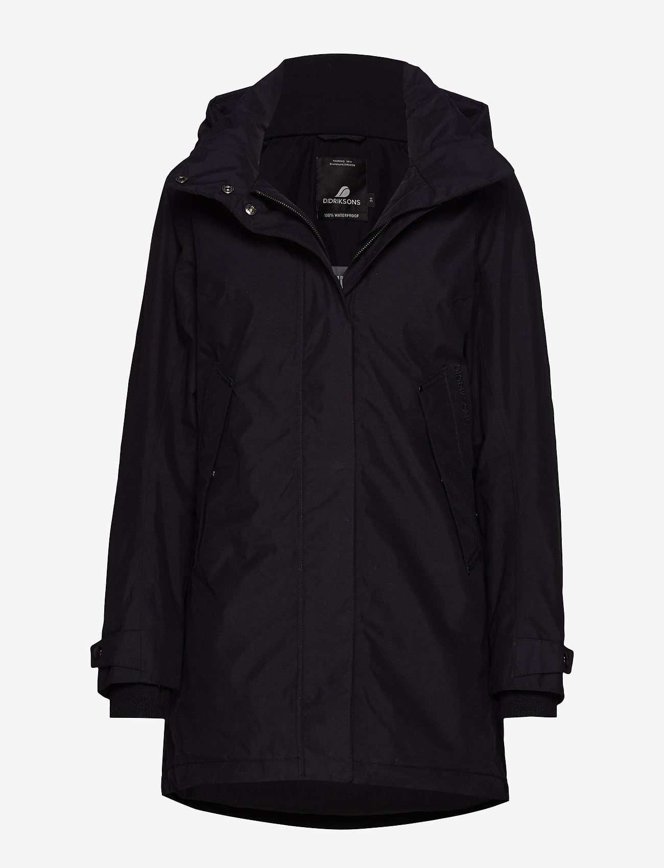 Didriksons - SARA WNS PARKA 3 - black - 1