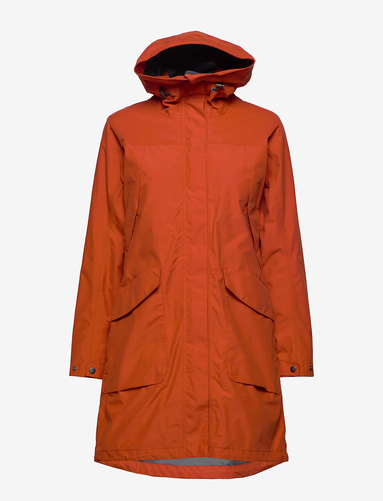 Didriksons - AGNES WNS COAT 3 - ember red - 1