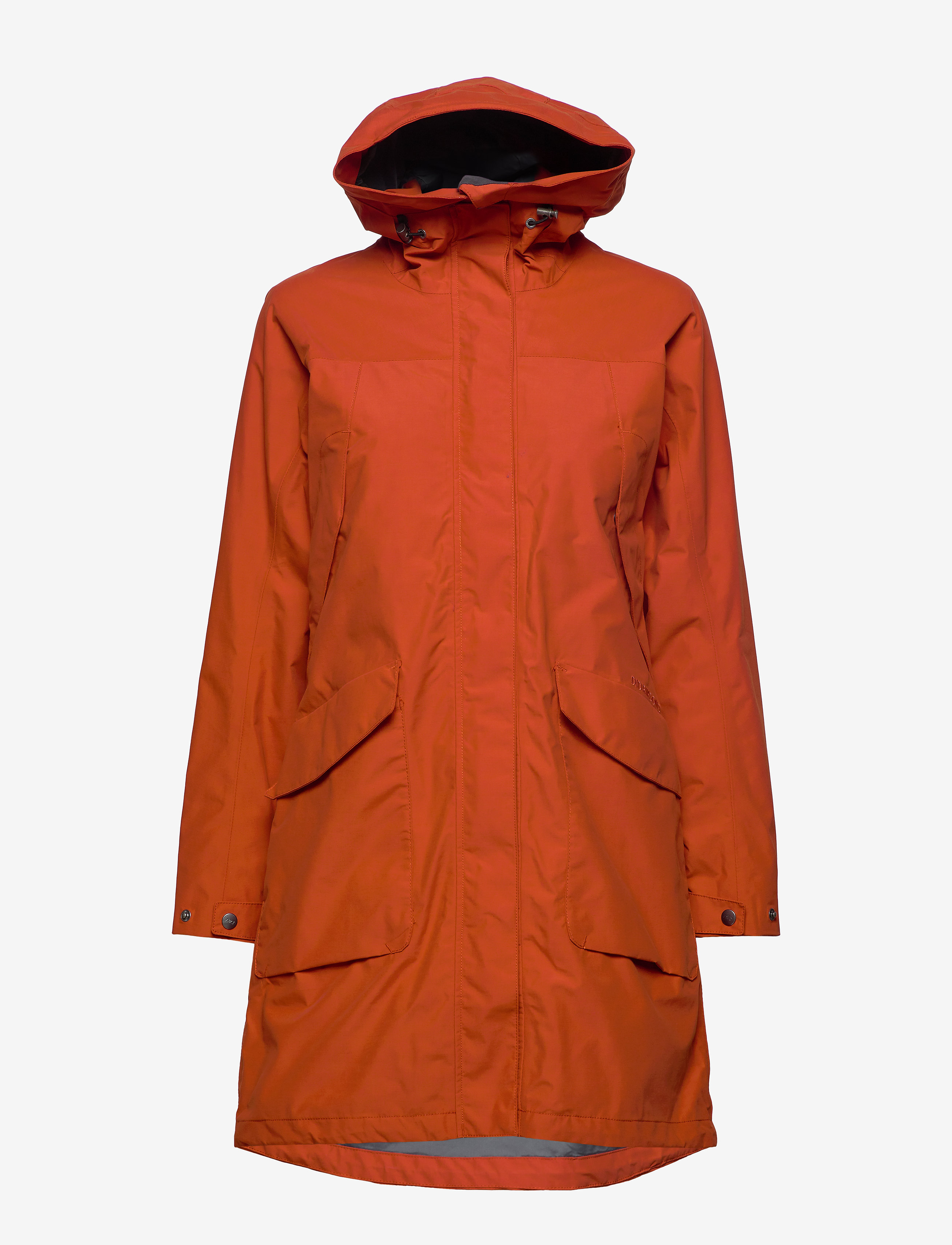 Didriksons - AGNES WNS COAT 3 - ember red - 2