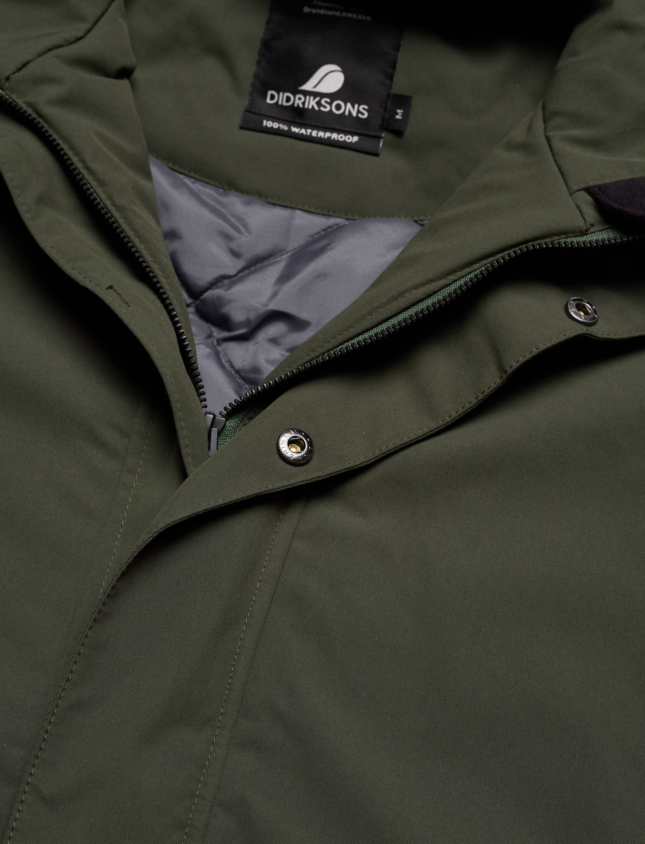 Didriksons - ROLF USX JKT 2 - spruce green - 3