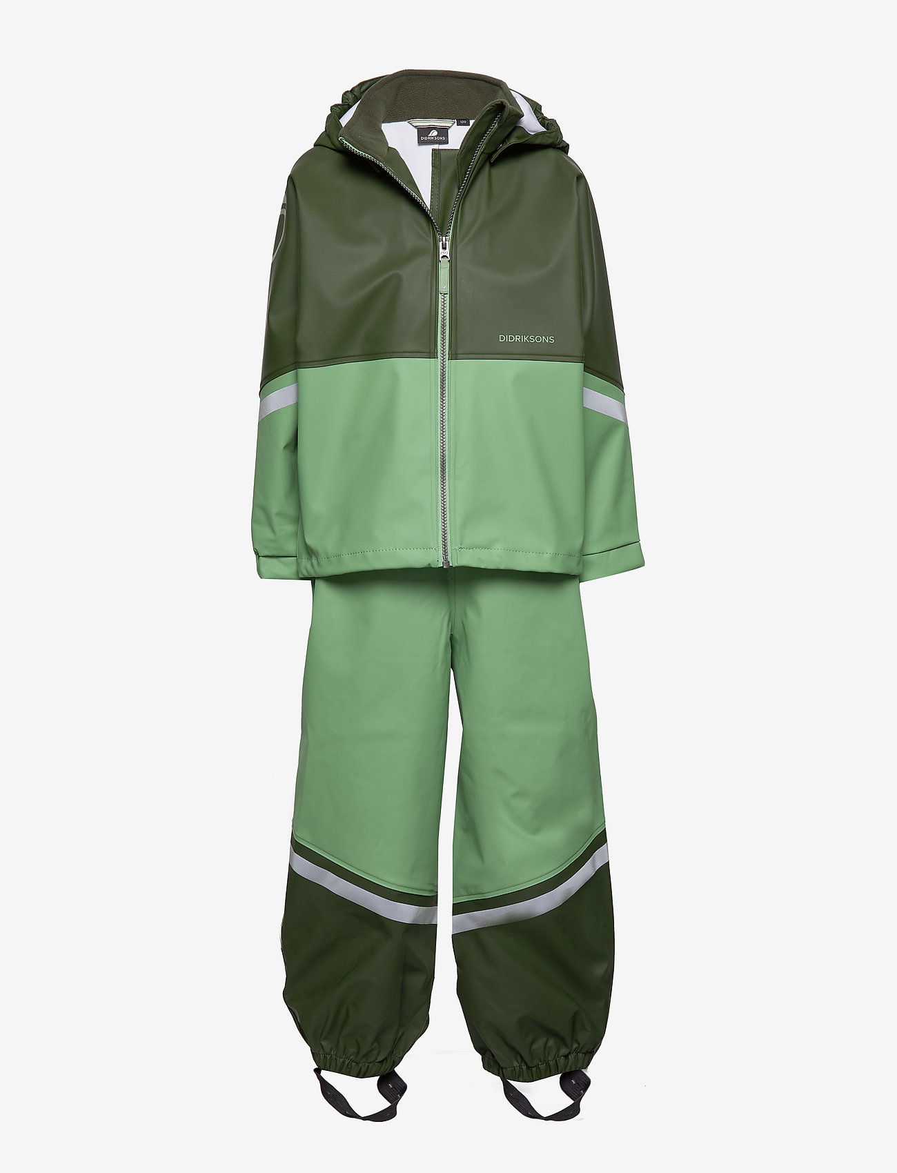 Didriksons - WATERMAN KIDS SET 3 - lichen green - 0