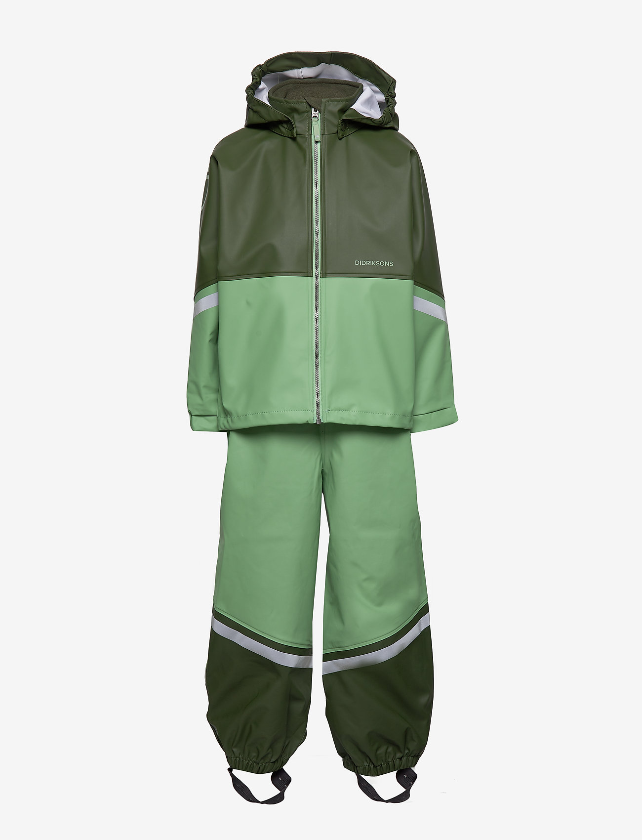 Didriksons - WATERMAN KIDS SET 3 - lichen green - 1