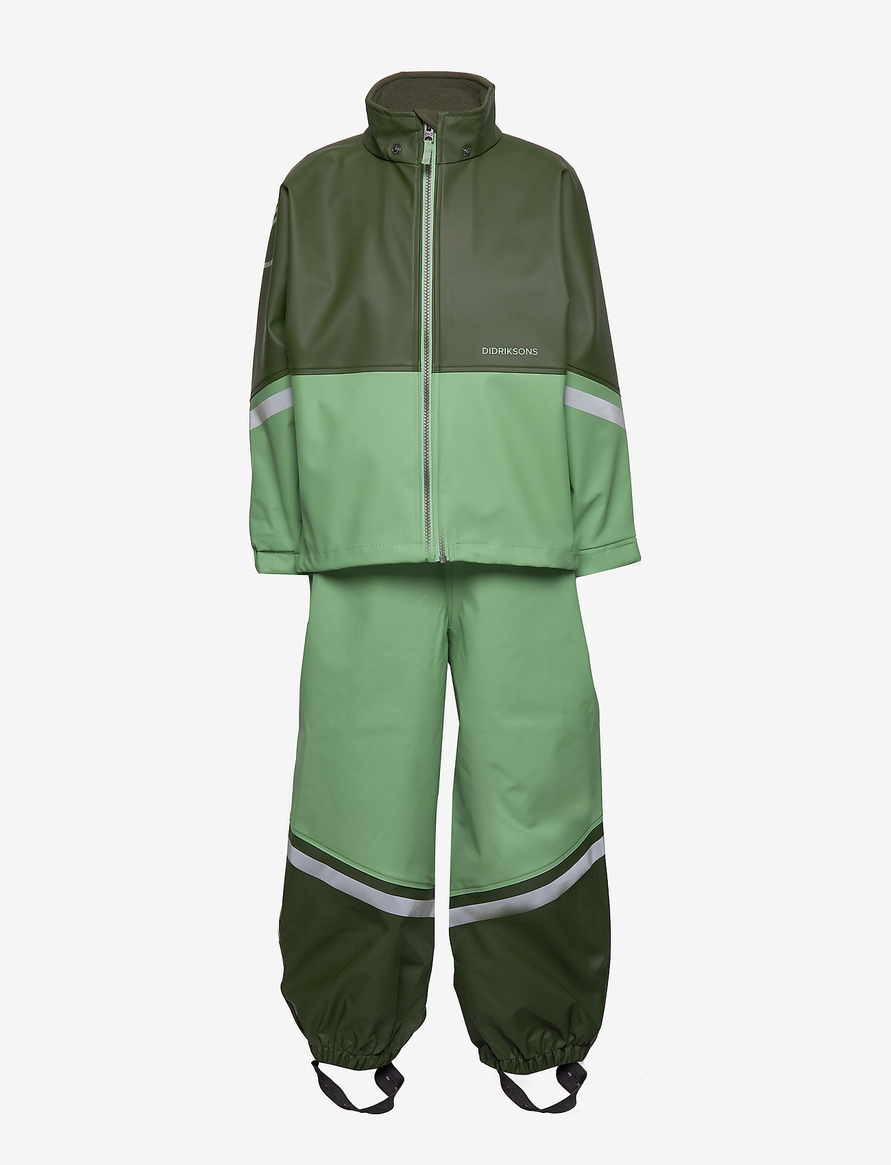 Didriksons - WATERMAN KIDS SET 3 - lichen green - 2