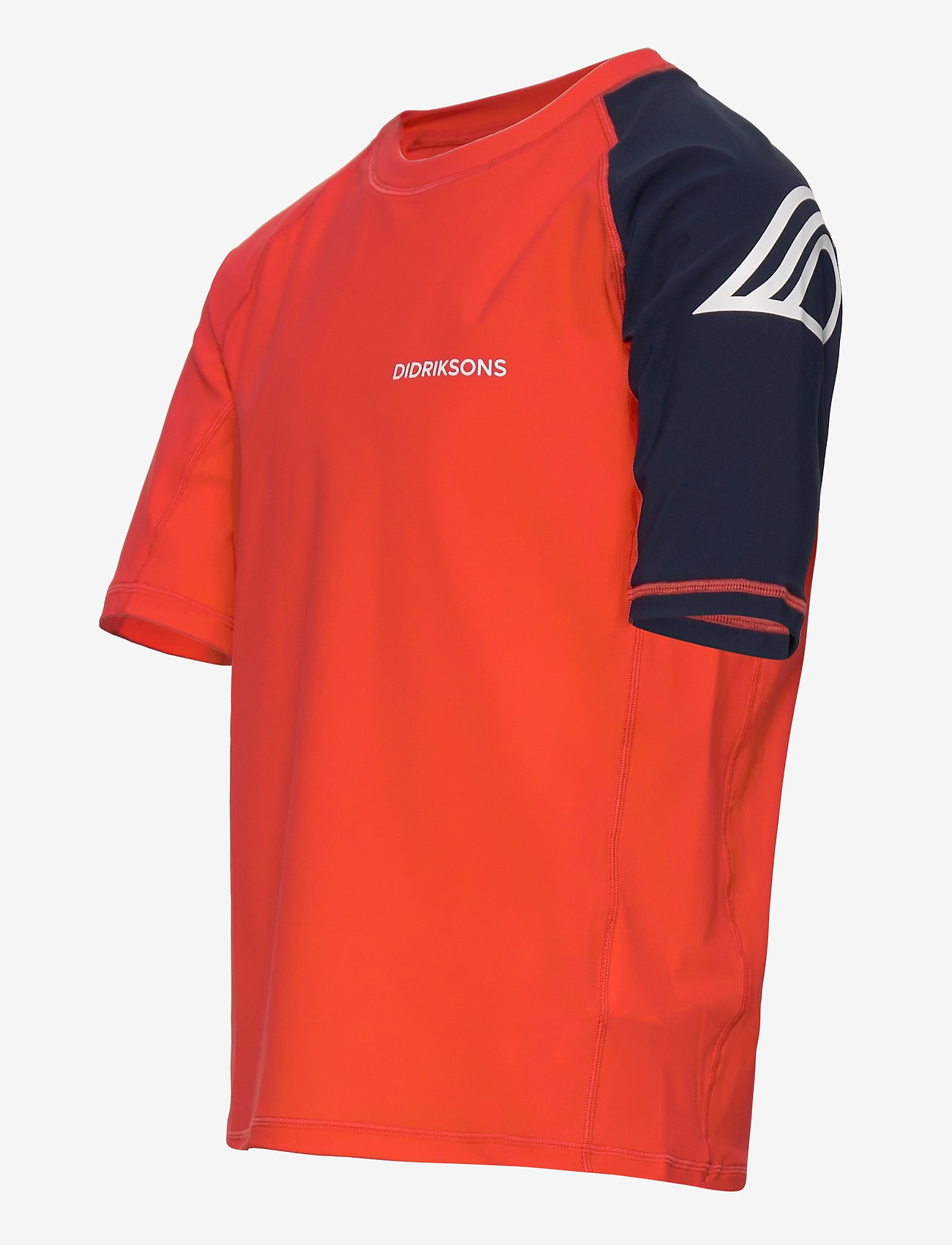 Didriksons - SURF KIDS SS UV TOP2 - tile orange - 2