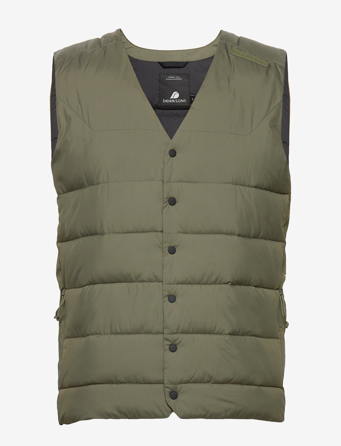 Didriksons - VIDAR USX VEST - dusty olive - 0