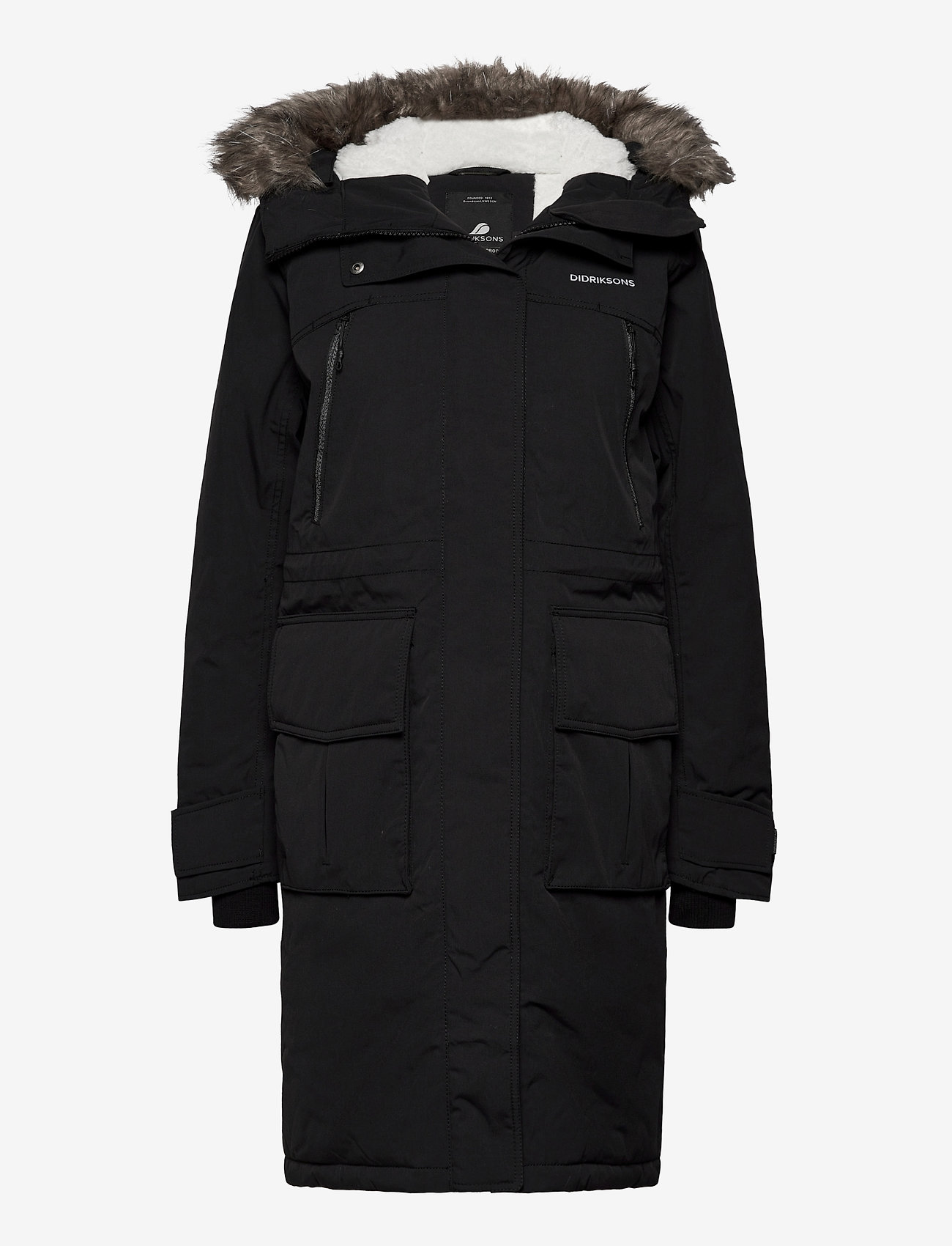 Didriksons - LEONA WNS PARKA - black - 0