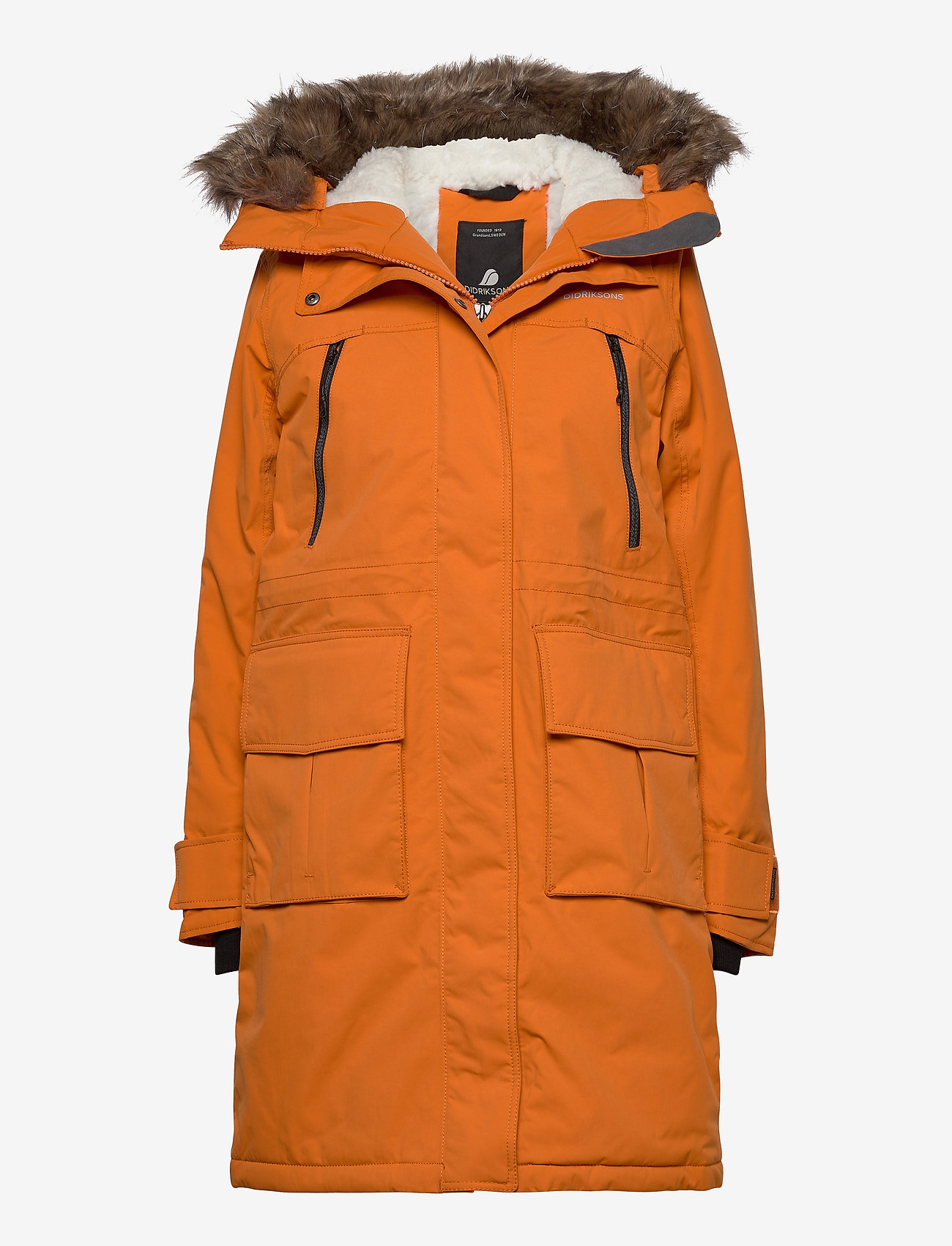 LEONA WNS PARKA - BURNT ORANGE