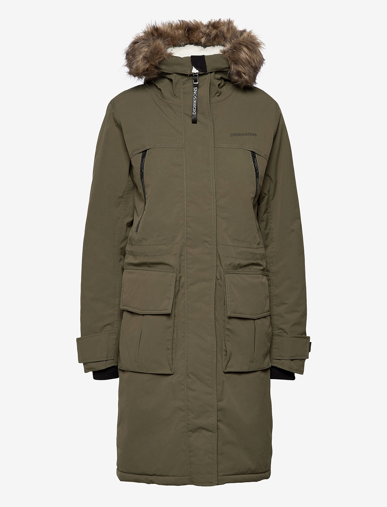 Didriksons - LEONA WNS PARKA - fog green - 2