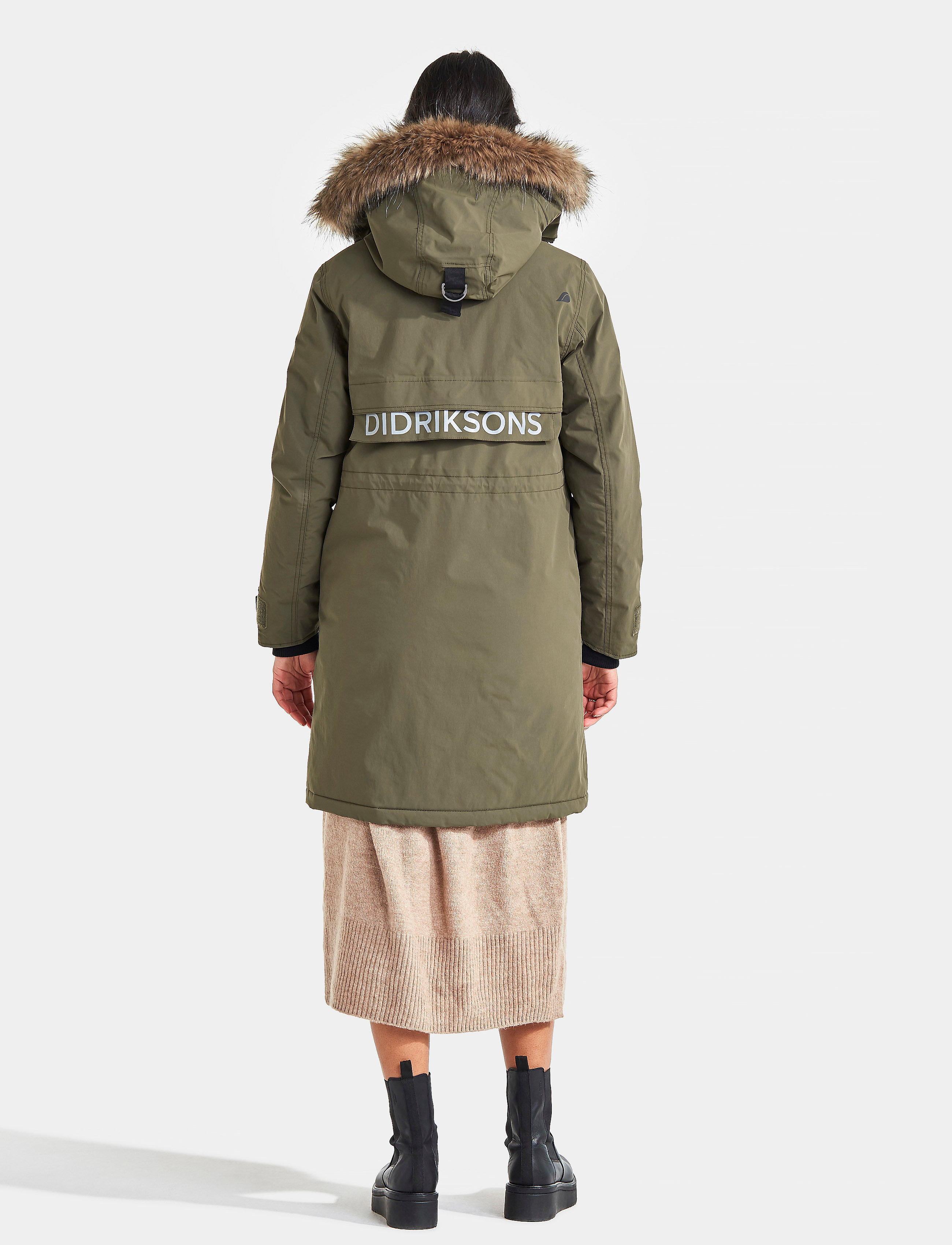 Didriksons - LEONA WNS PARKA - fog green - 4