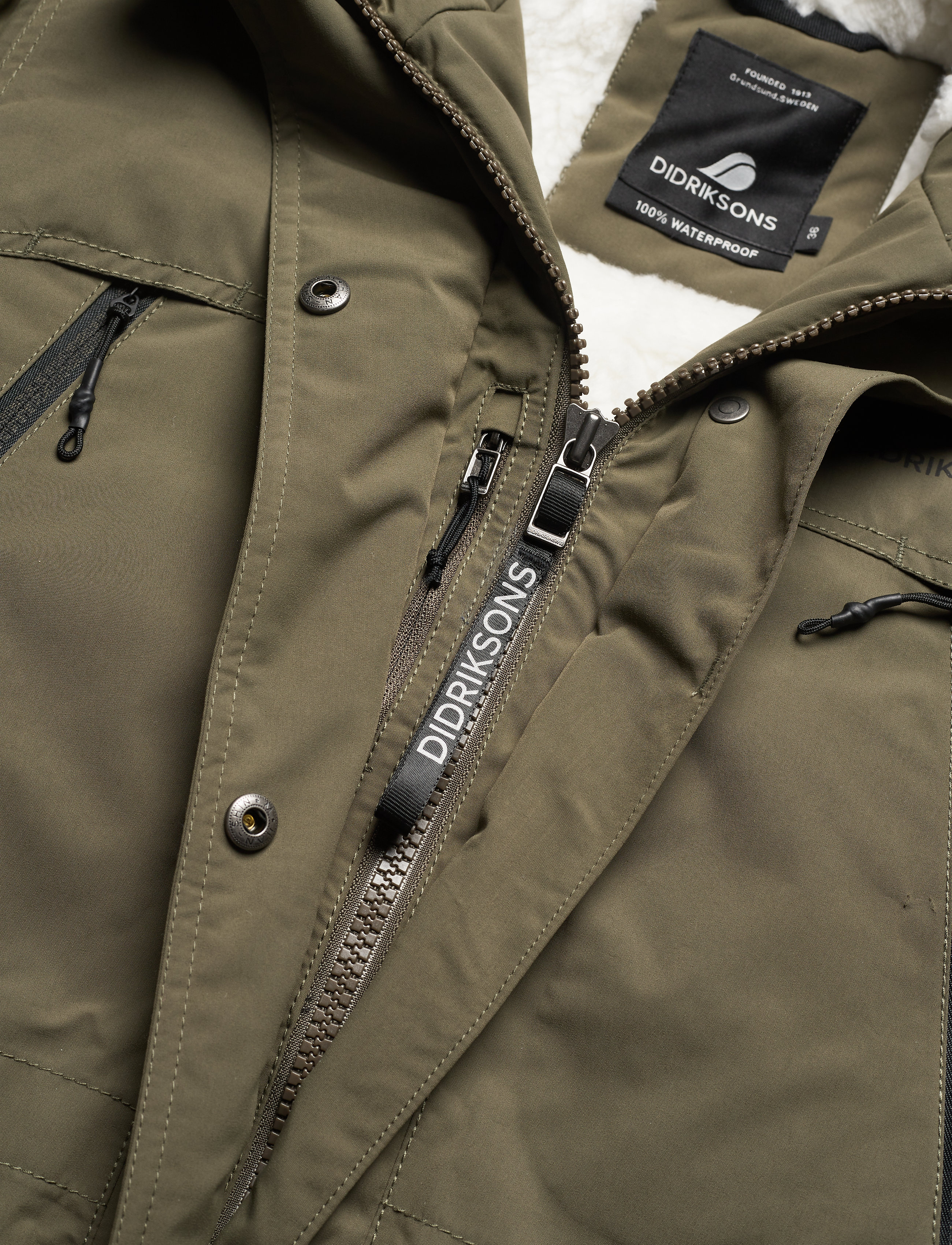 Didriksons - LEONA WNS PARKA - fog green - 5