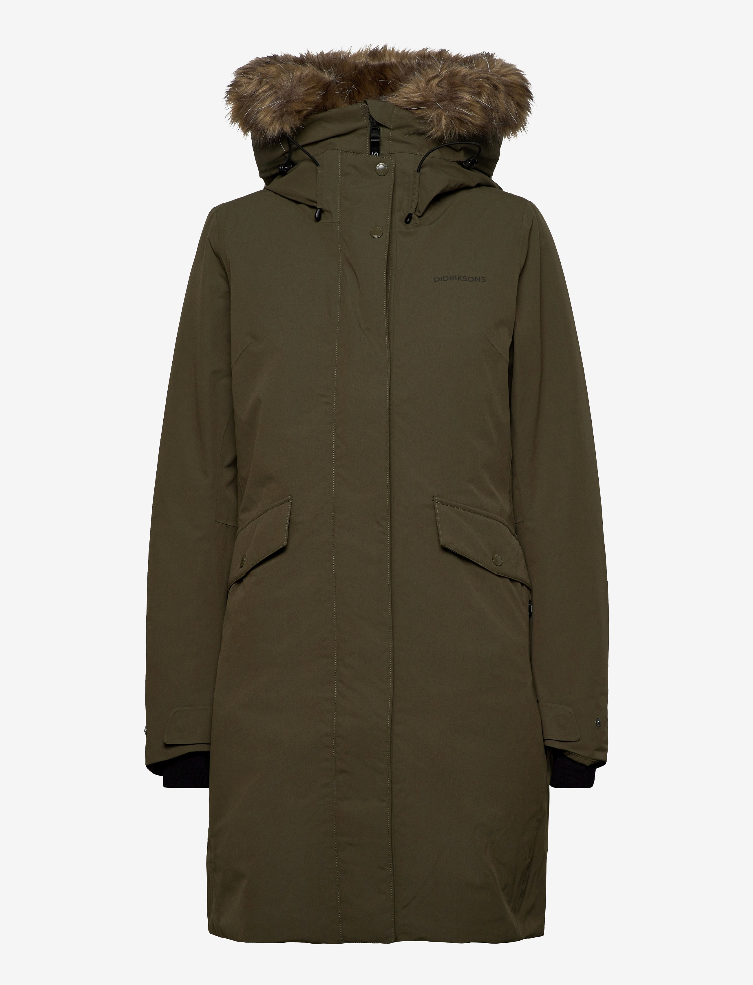 Didriksons - ERIKA WNS PARKA - fog green - 2