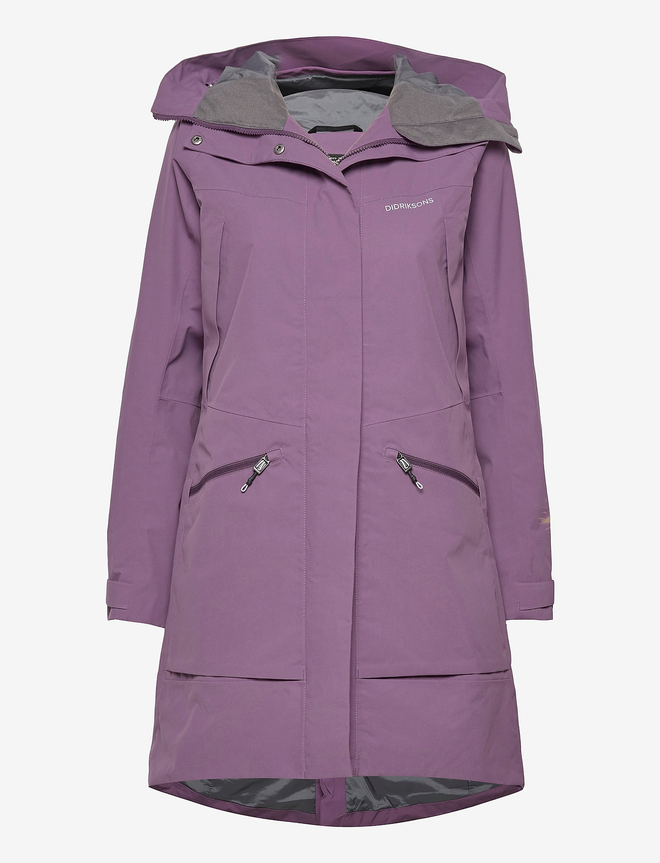 Didriksons - ILMA WNS PARKA 2 - eggplant - 0