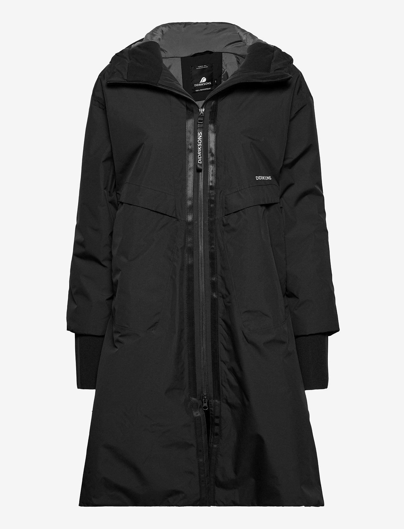 Didriksons - AINO WNS PARKA 2 - black - 0