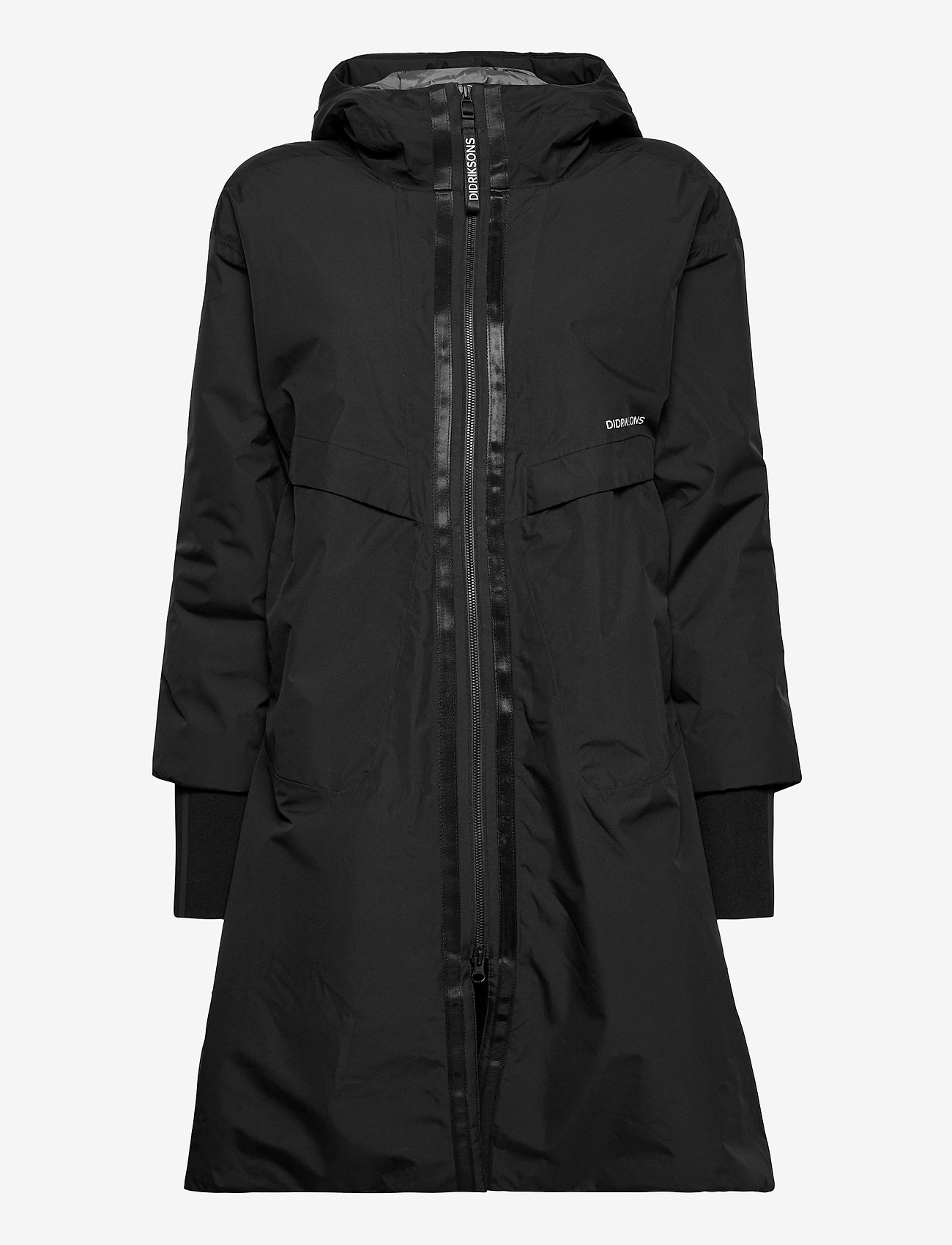 Didriksons - AINO WNS PARKA 2 - black - 1