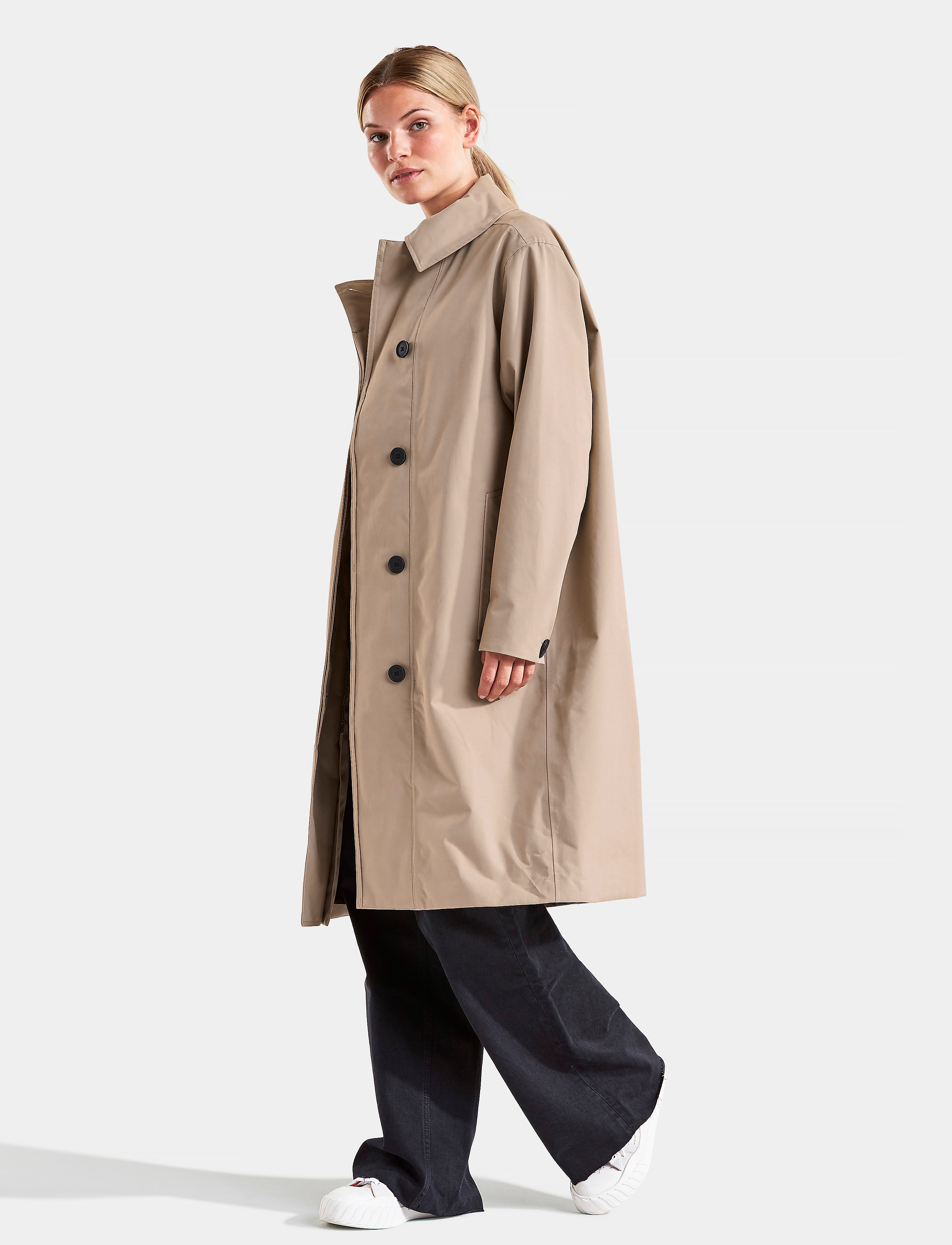 Didriksons - EMBLA WNS COAT - beige - 3