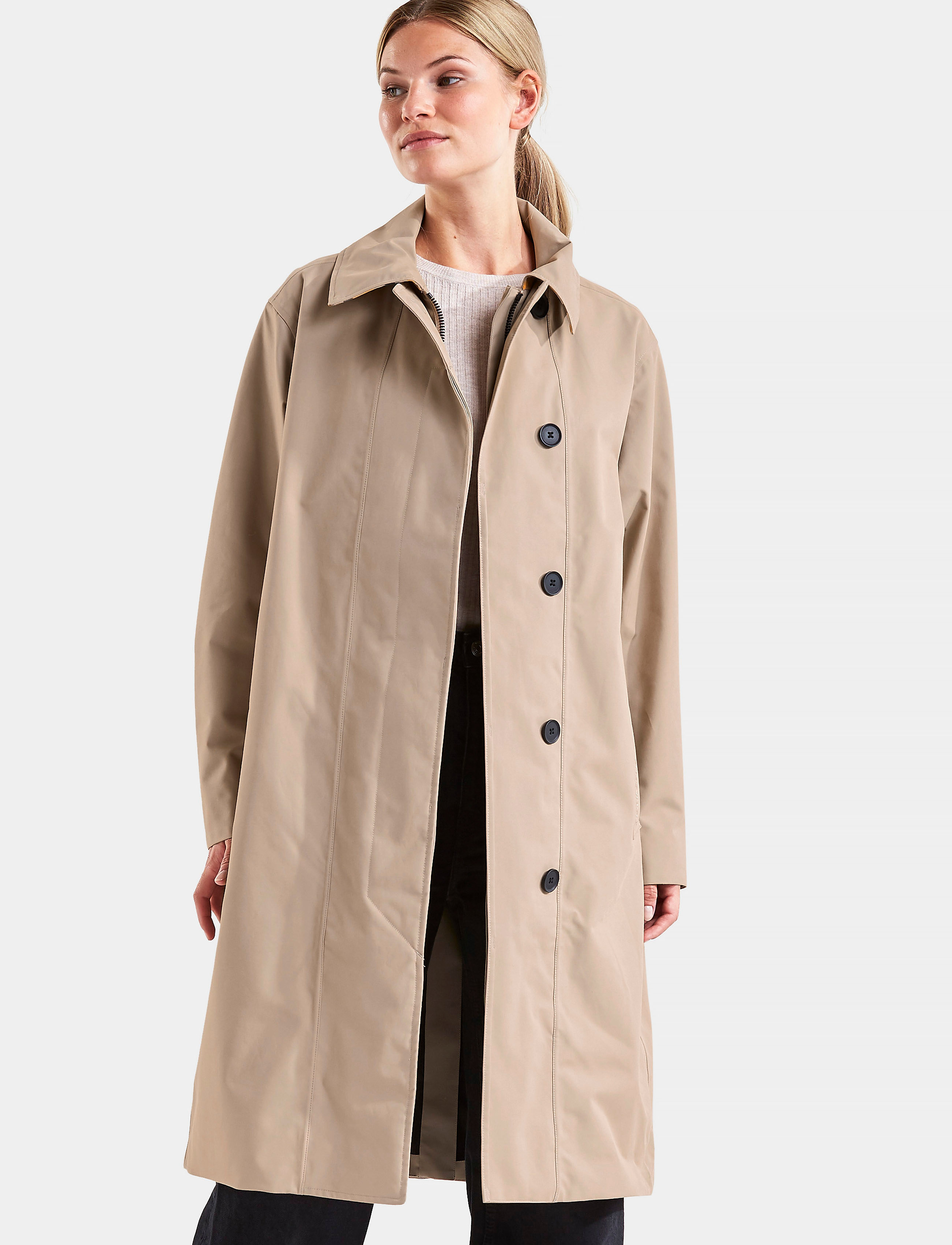 Didriksons - EMBLA WNS COAT - beige - 4