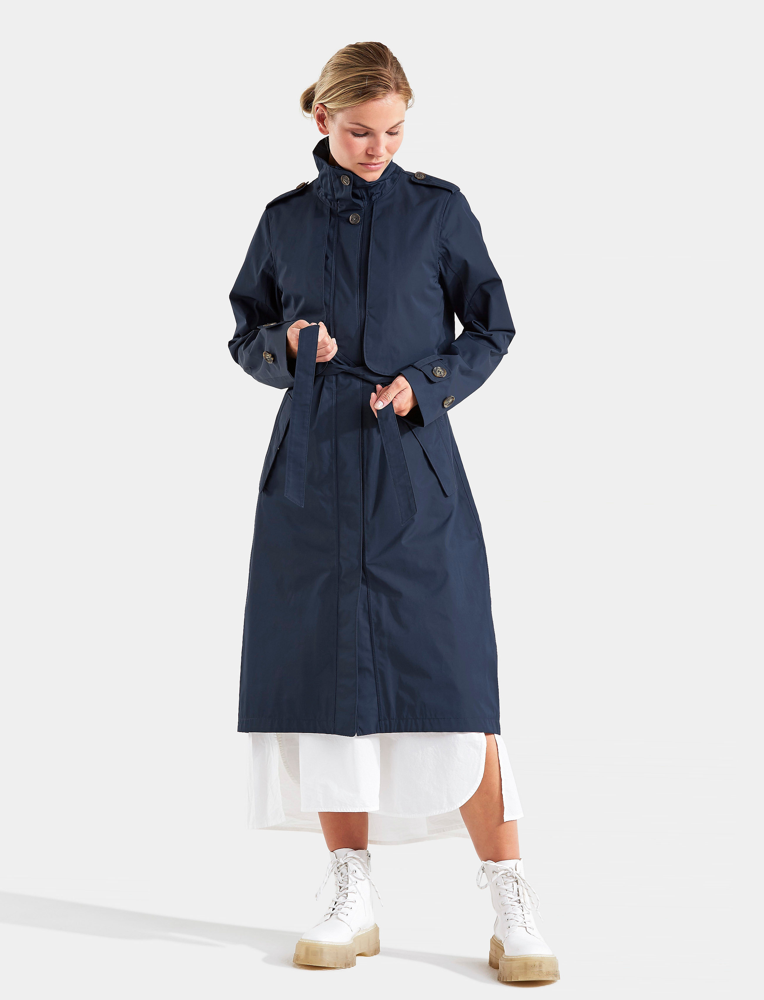 Didriksons - LOVA WNS COAT 3 - dark night blue - 5