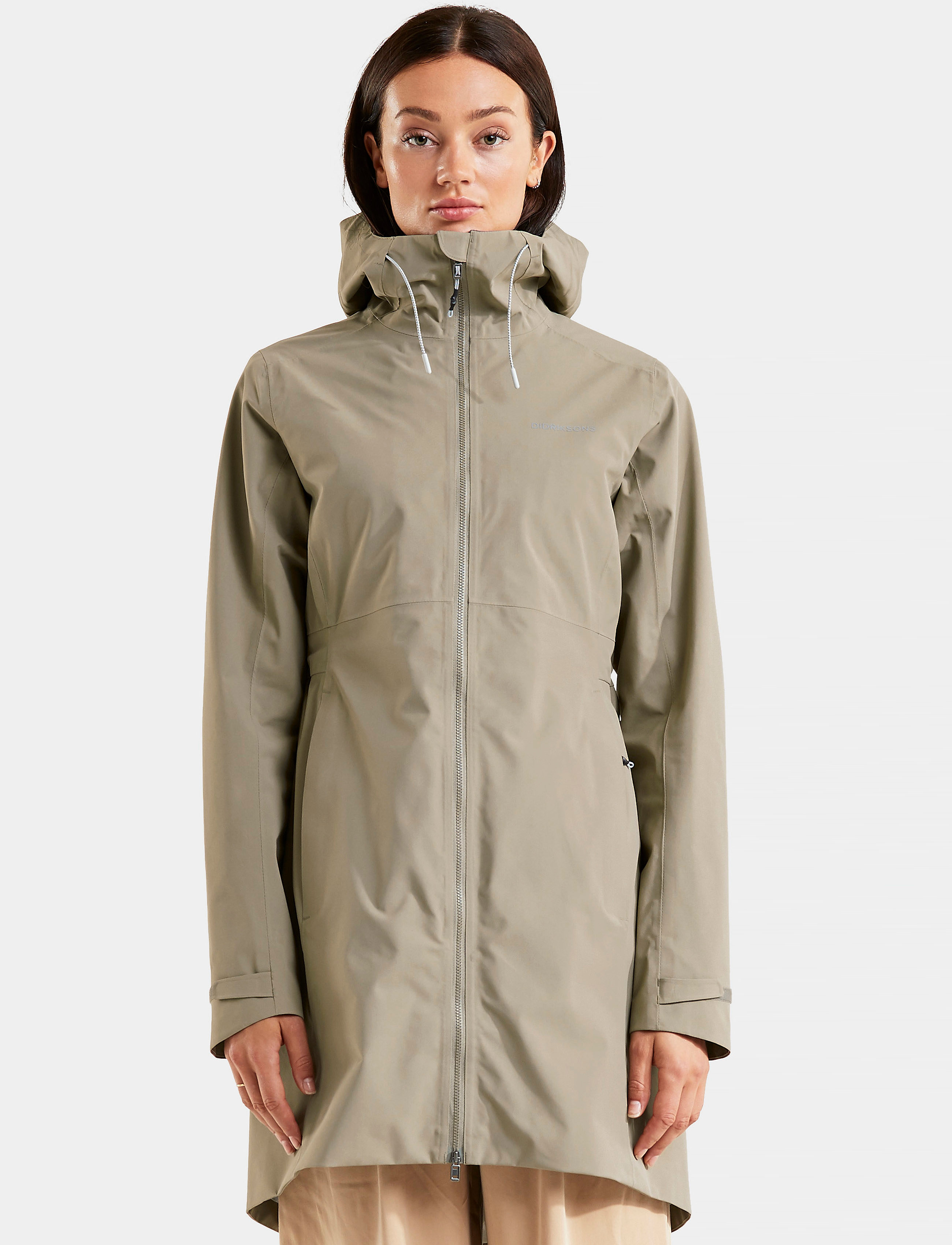 Didriksons - BEA WNS PARKA 3 - mistel green - 4