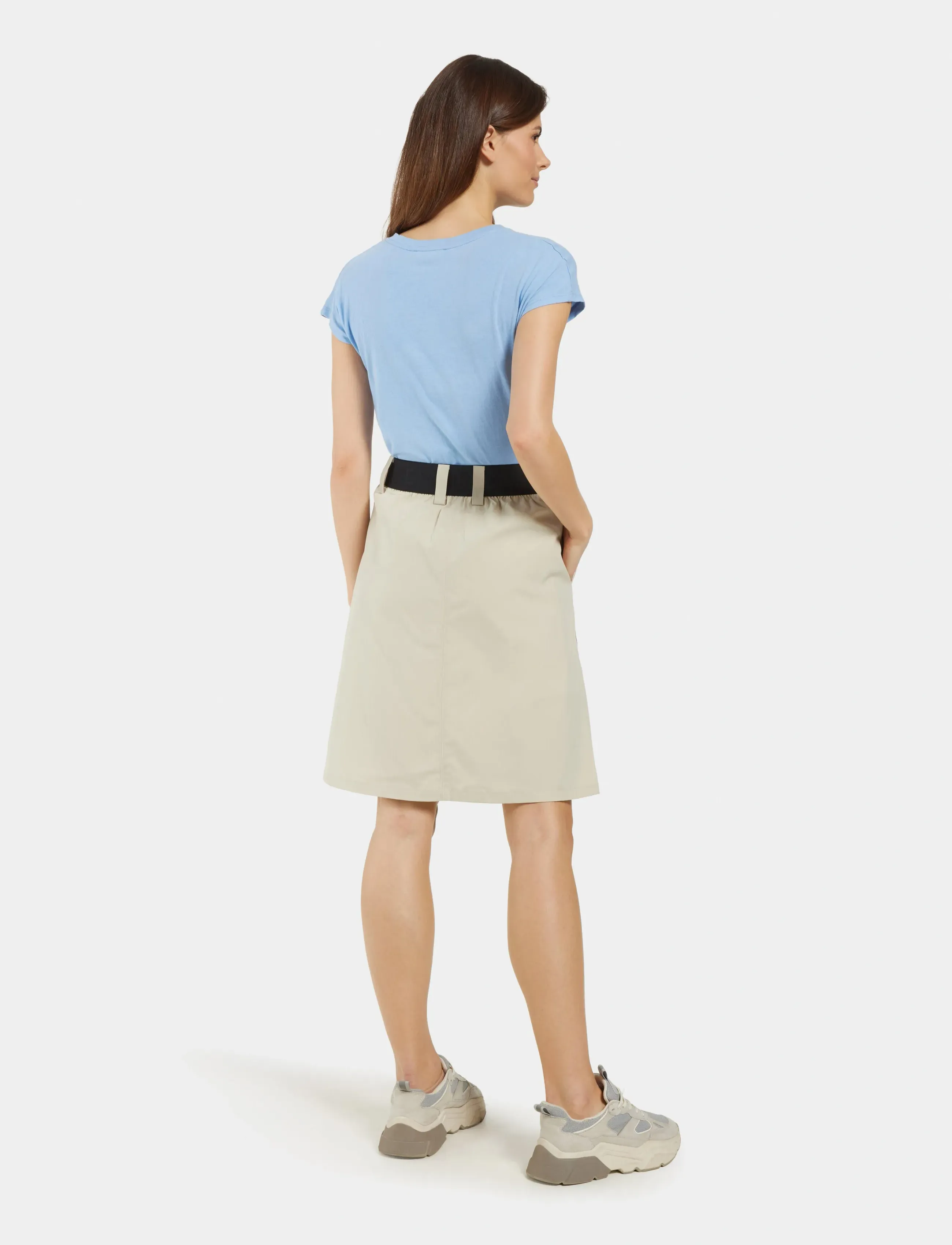 Didriksons - Liv Skort - dresses & skirts - light beige - 4
