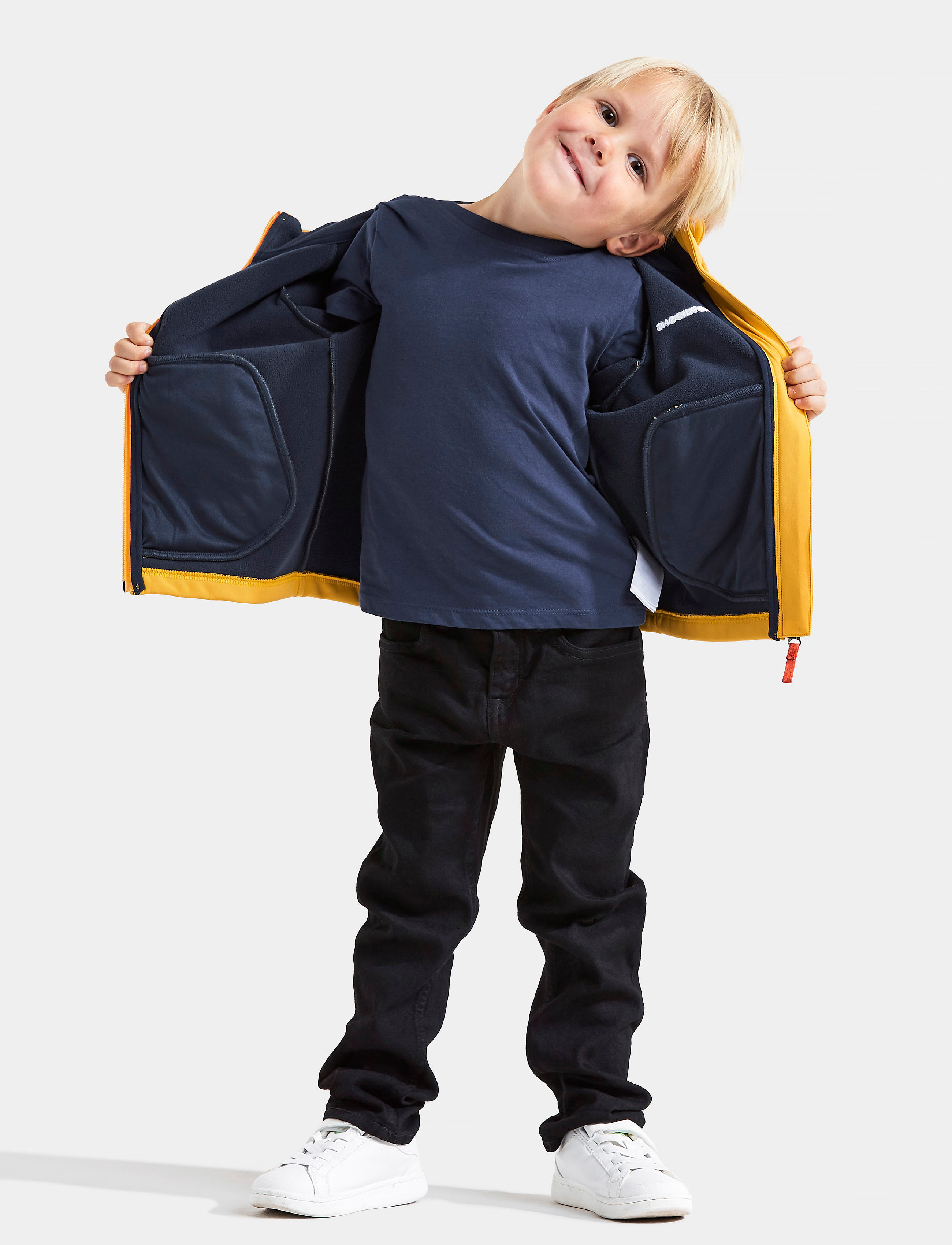 Didriksons - DELLEN KIDS JKT 3 - citrus yellow - 4