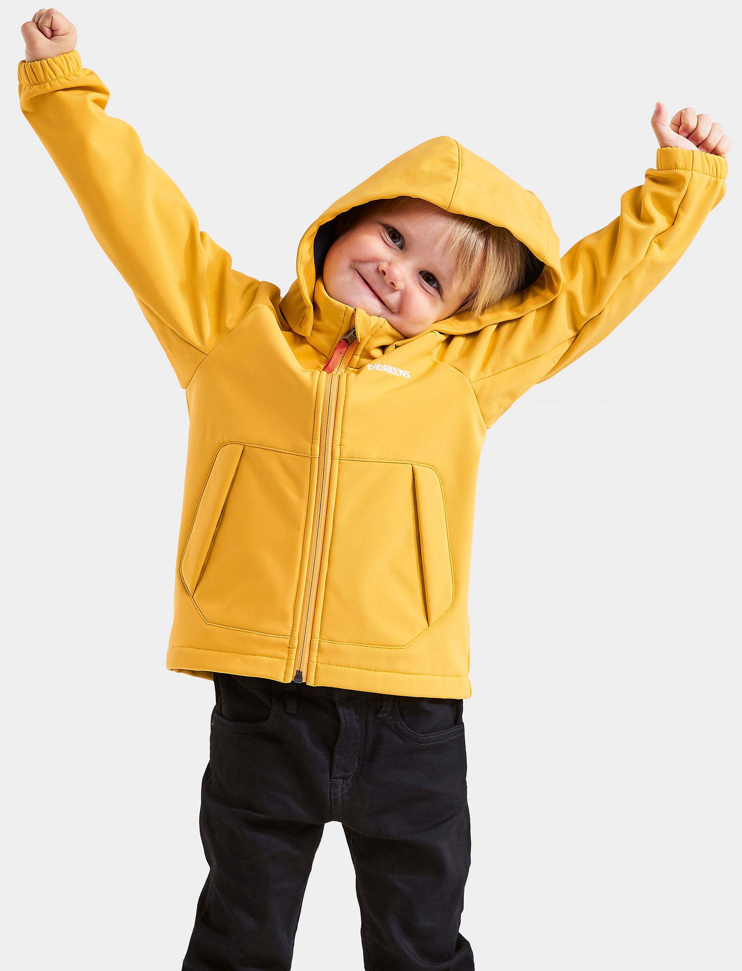 Didriksons - DELLEN KIDS JKT 3 - citrus yellow - 5