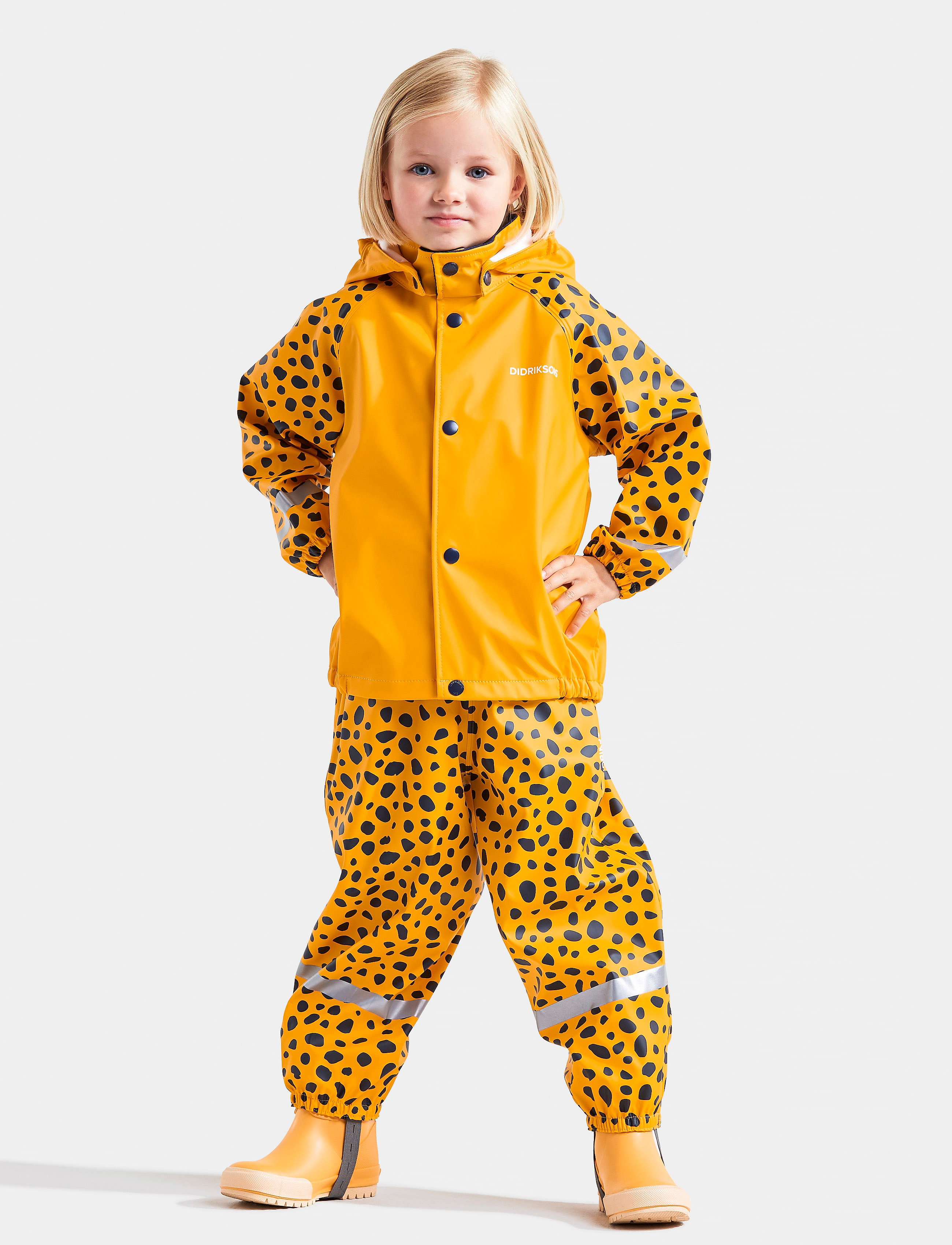 Didriksons - SLASKEMAN PR SET 4 - citrus yellow dots - 5
