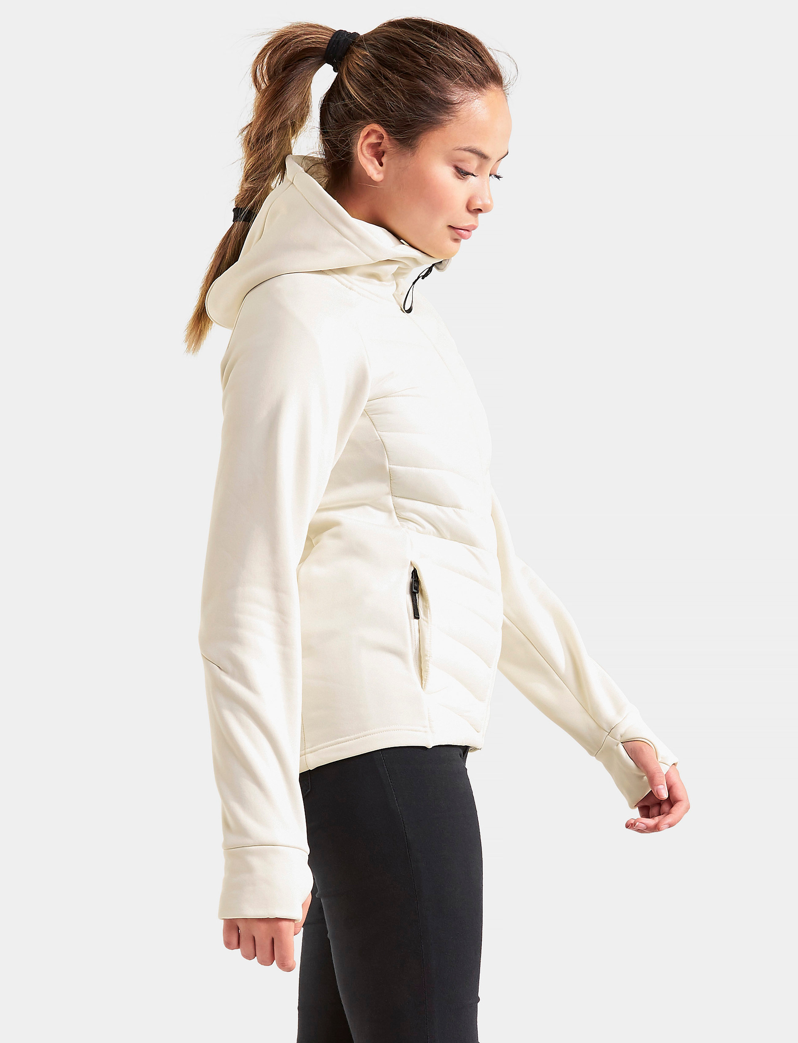 Didriksons - TOVIK GIRLS HOODIE 3 - shell white - 5