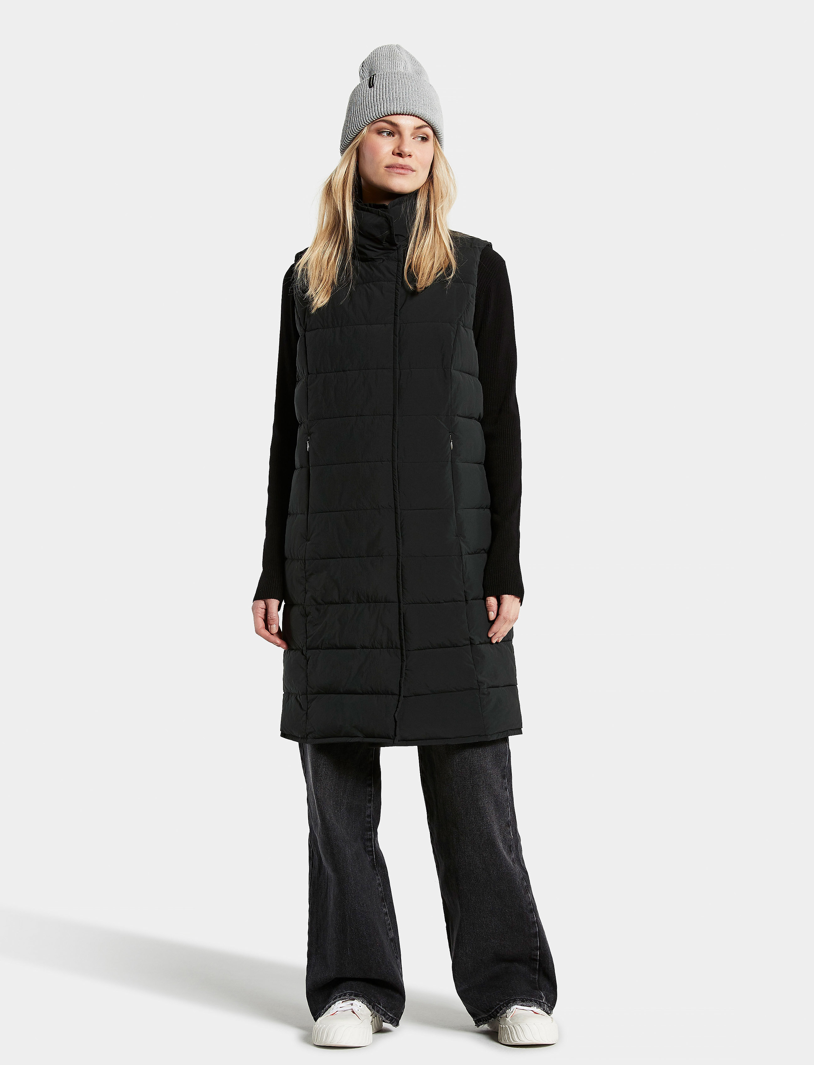 Didriksons - YRSA WNS VEST - black - 3