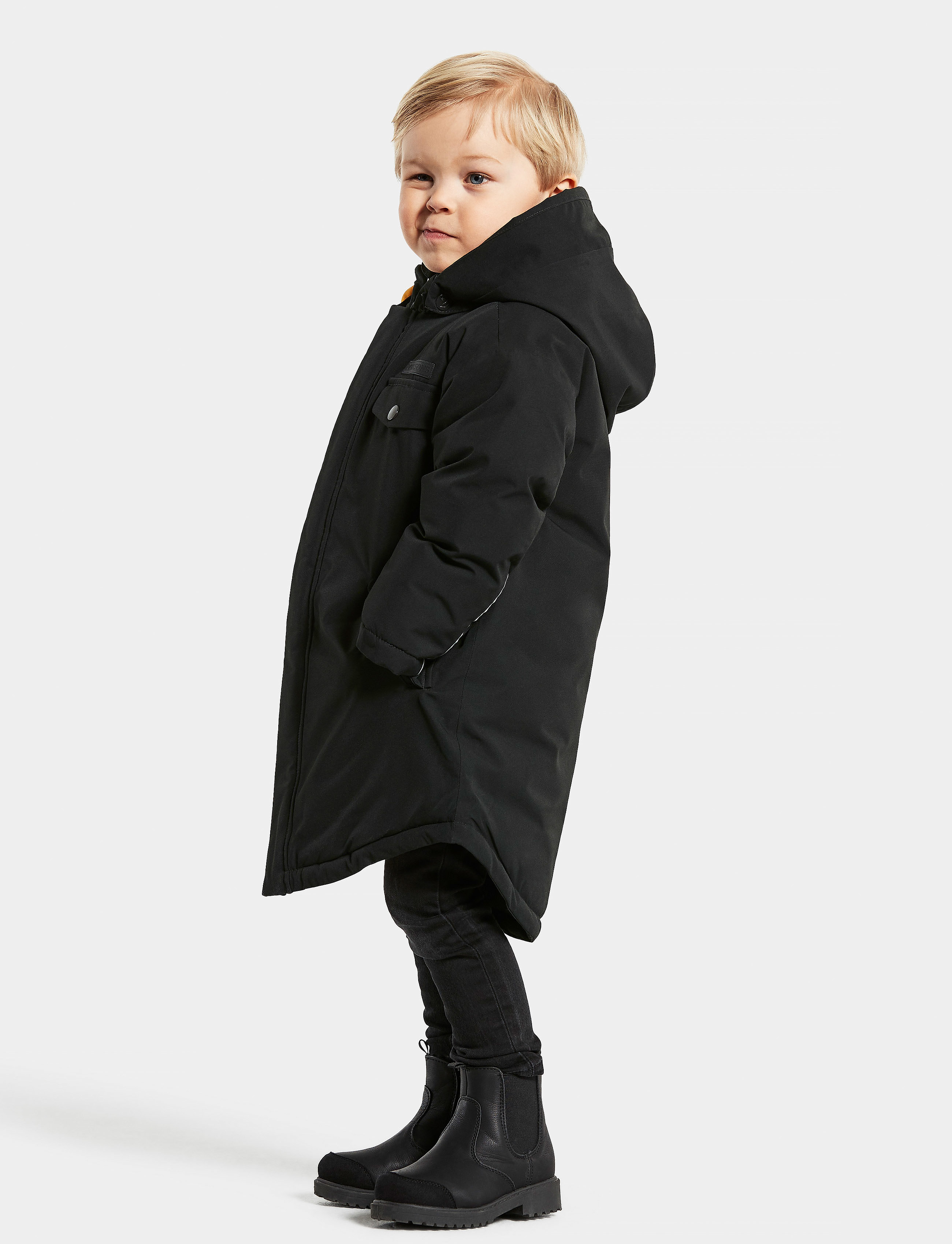Didriksons - BONGO KIDS PARKAS - black - 3