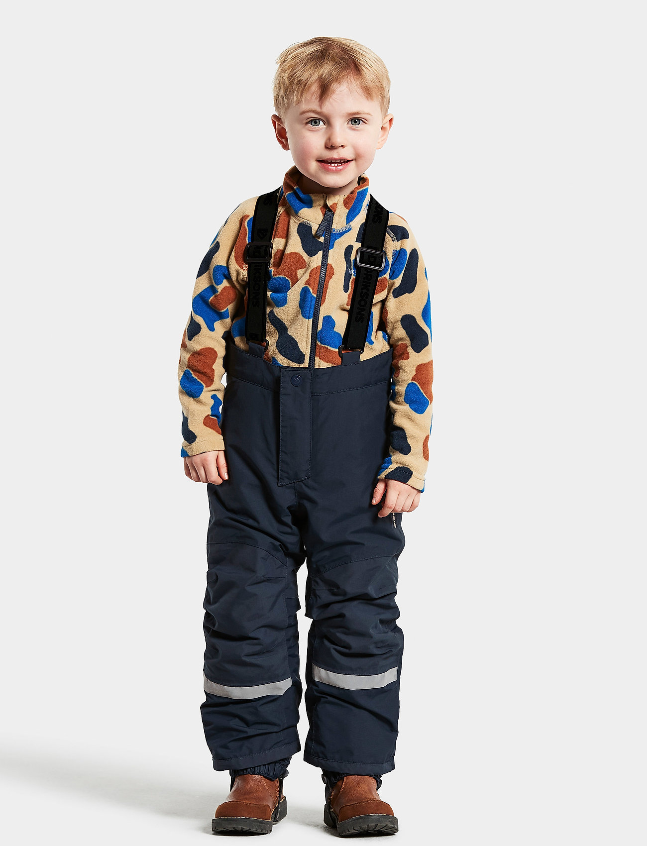 Didriksons - IDRE KIDS PANTS 5 - pantalons de ski - navy - 0