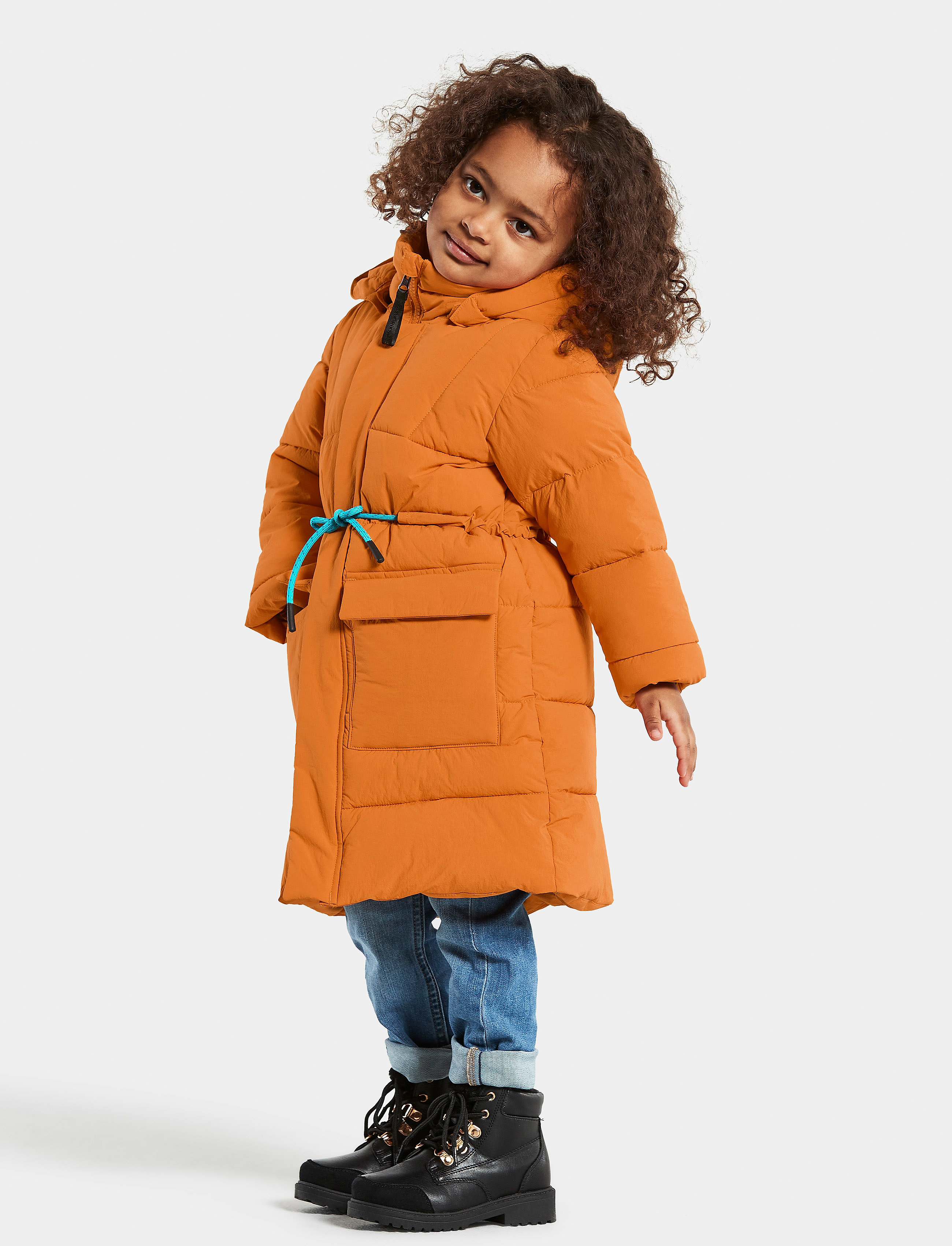 Didriksons - MACHI KIDS PARKA - burnt glow - 3