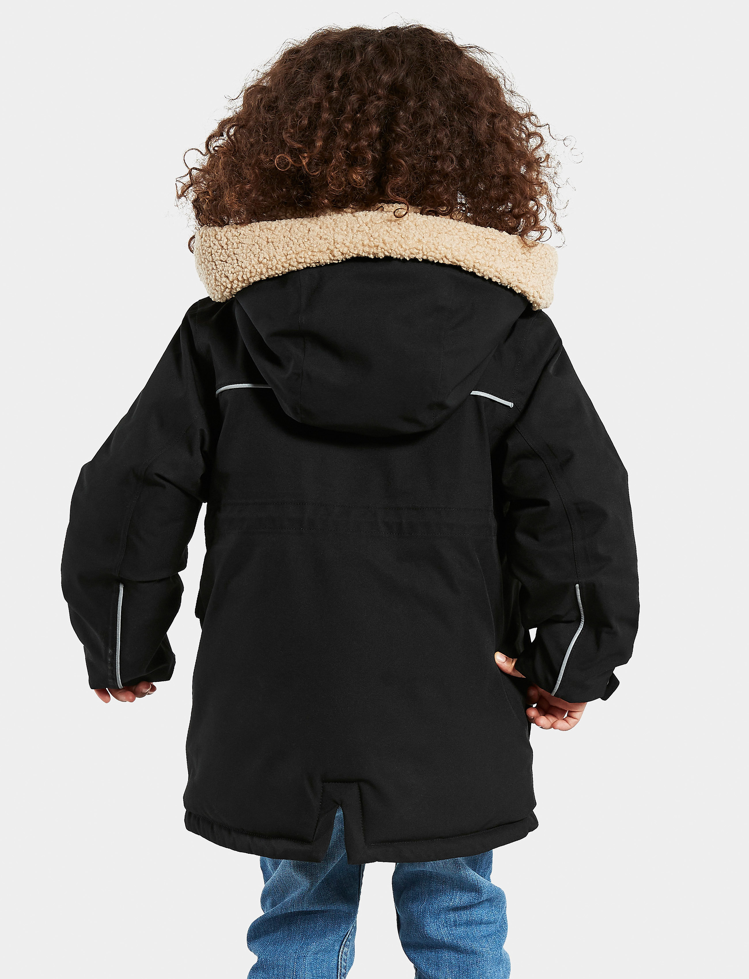 Didriksons - LIZZO KIDS PARKA - black - 4