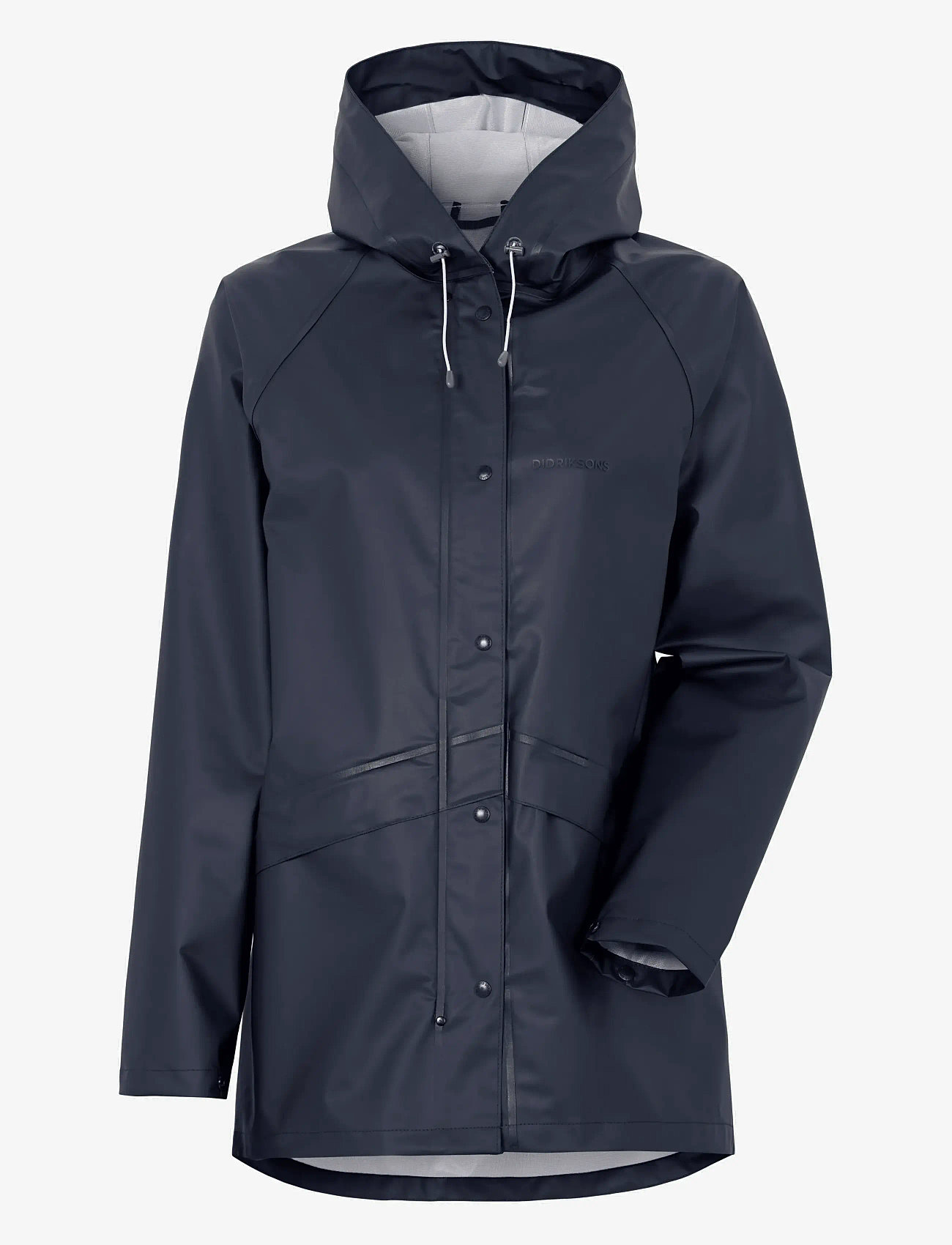 Didriksons - NOVA WNS GALON JKT - regenmäntel - dark night blue - 0